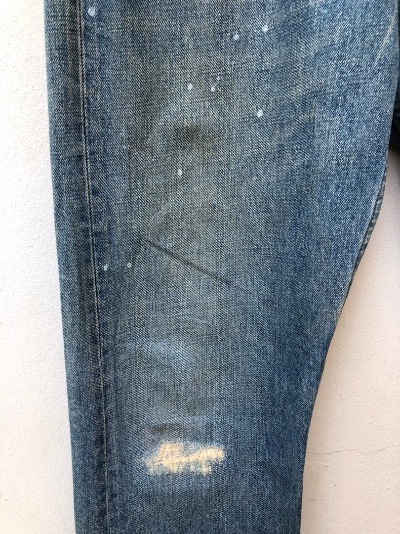 Levi's × Vintage Vintage 2002 Levi’s 501 Distressed Painter Denim Jeans Size US 32 / EU 48 - 4 Thumbnail