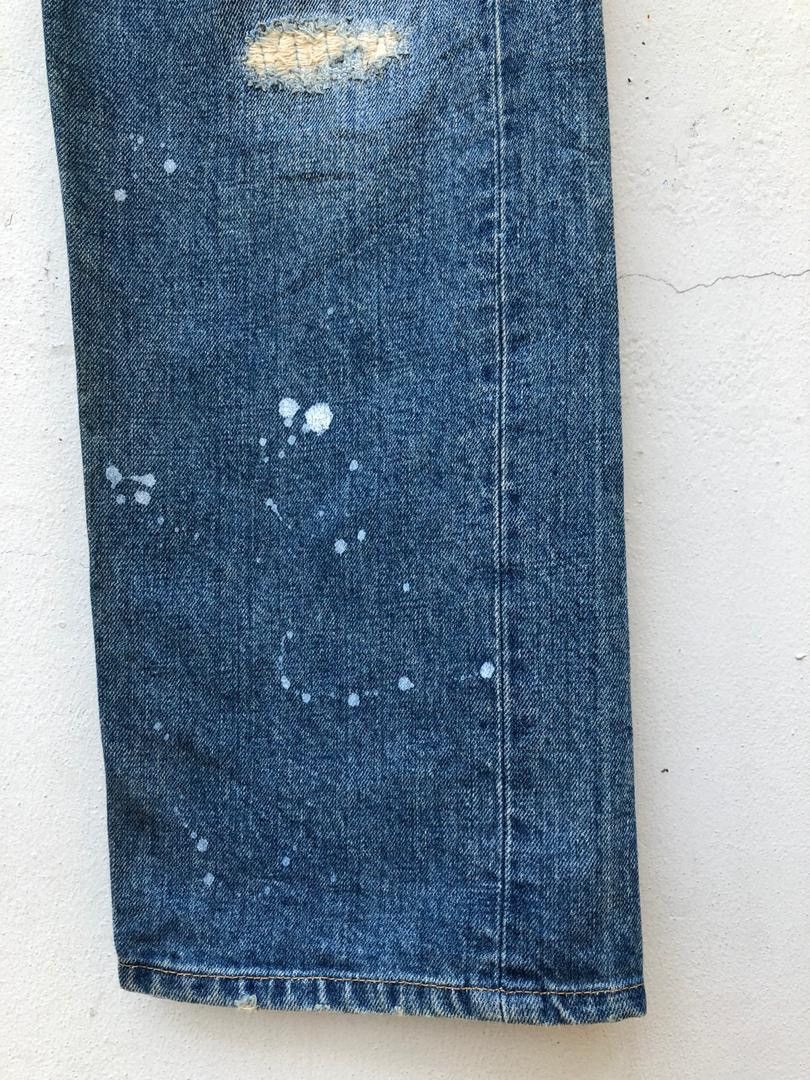 Levi's × Vintage Vintage 2002 Levi’s 501 Distressed Painter Denim Jeans Size US 32 / EU 48 - 7 Thumbnail