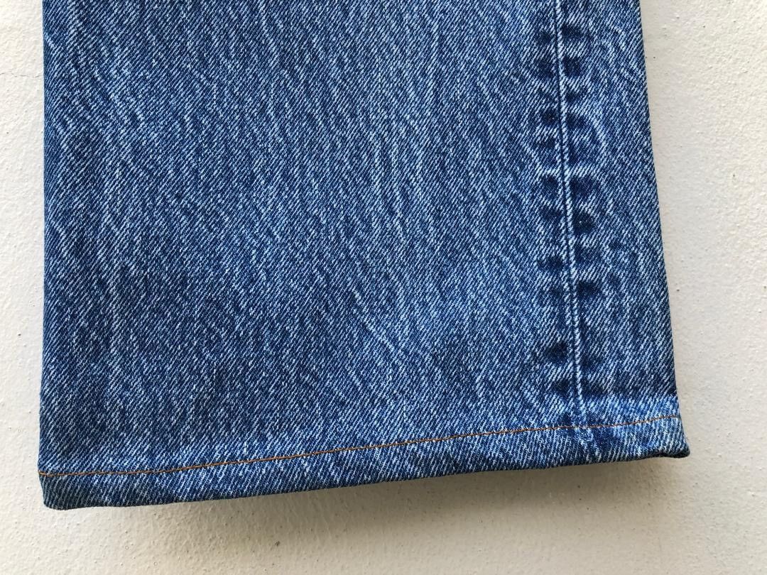 Levi's × Vintage 80s Levi’s 501 Made in Usa Sandy Denim Jeans Size US 32 / EU 48 - 10 Thumbnail
