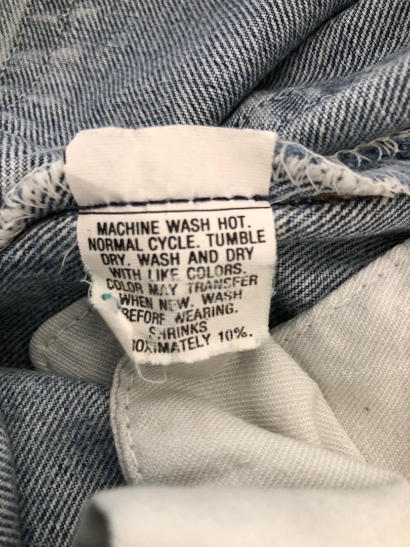 Levi's × Vintage 80s Levi’s 501 Made in Usa Sandy Denim Jeans Size US 32 / EU 48 - 18 Thumbnail