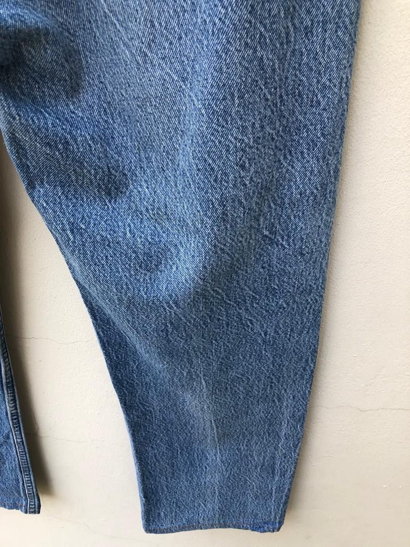 Levi's × Vintage 80s Levi’s 501 Made in Usa Sandy Denim Jeans Size US 32 / EU 48 - 15 Thumbnail