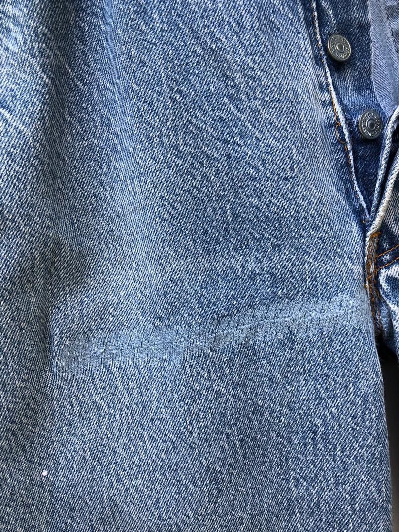 Levi's × Vintage 80s Levi’s 501 Made in Usa Sandy Denim Jeans Size US 32 / EU 48 - 6 Thumbnail