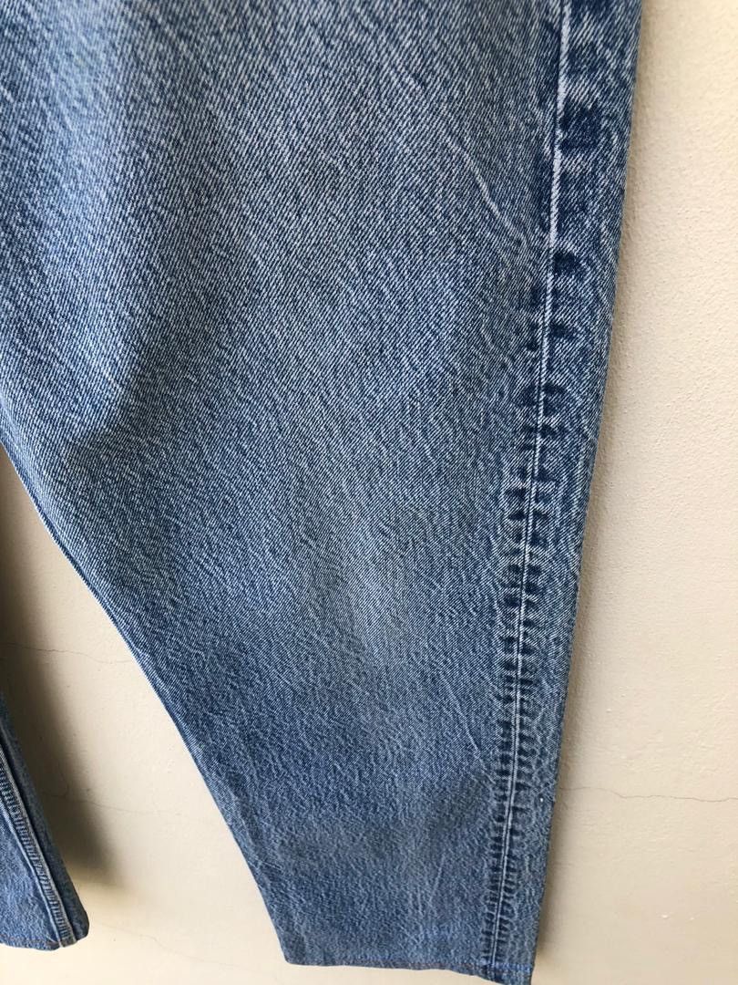Levi's × Vintage 80s Levi’s 501 Made in Usa Sandy Denim Jeans Size US 32 / EU 48 - 8 Thumbnail