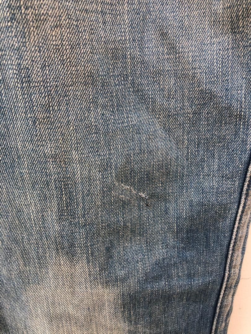Japanese Brand × Levi's Vintage Clothing × Vintage VTG 2005 LVC Japan Levi’s 501 E Selvedge Denim Trashed Jeans Size US 31 - 15 Thumbnail