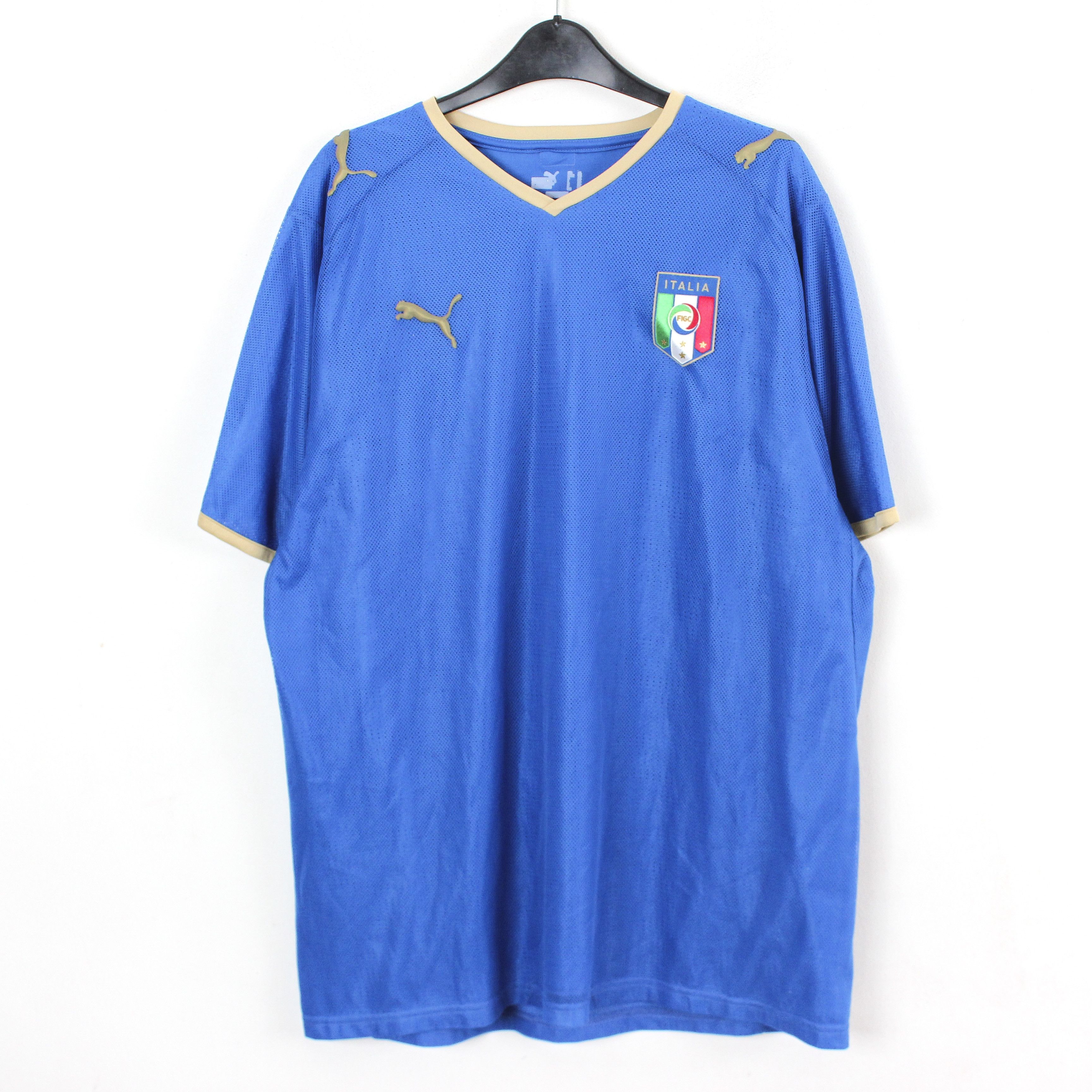 Puma Italy 2XL Football Soccer Home Jersey Shirt EURO 2008 2009 Size US XXL / EU 58 / 5 - 1 Thumbnail
