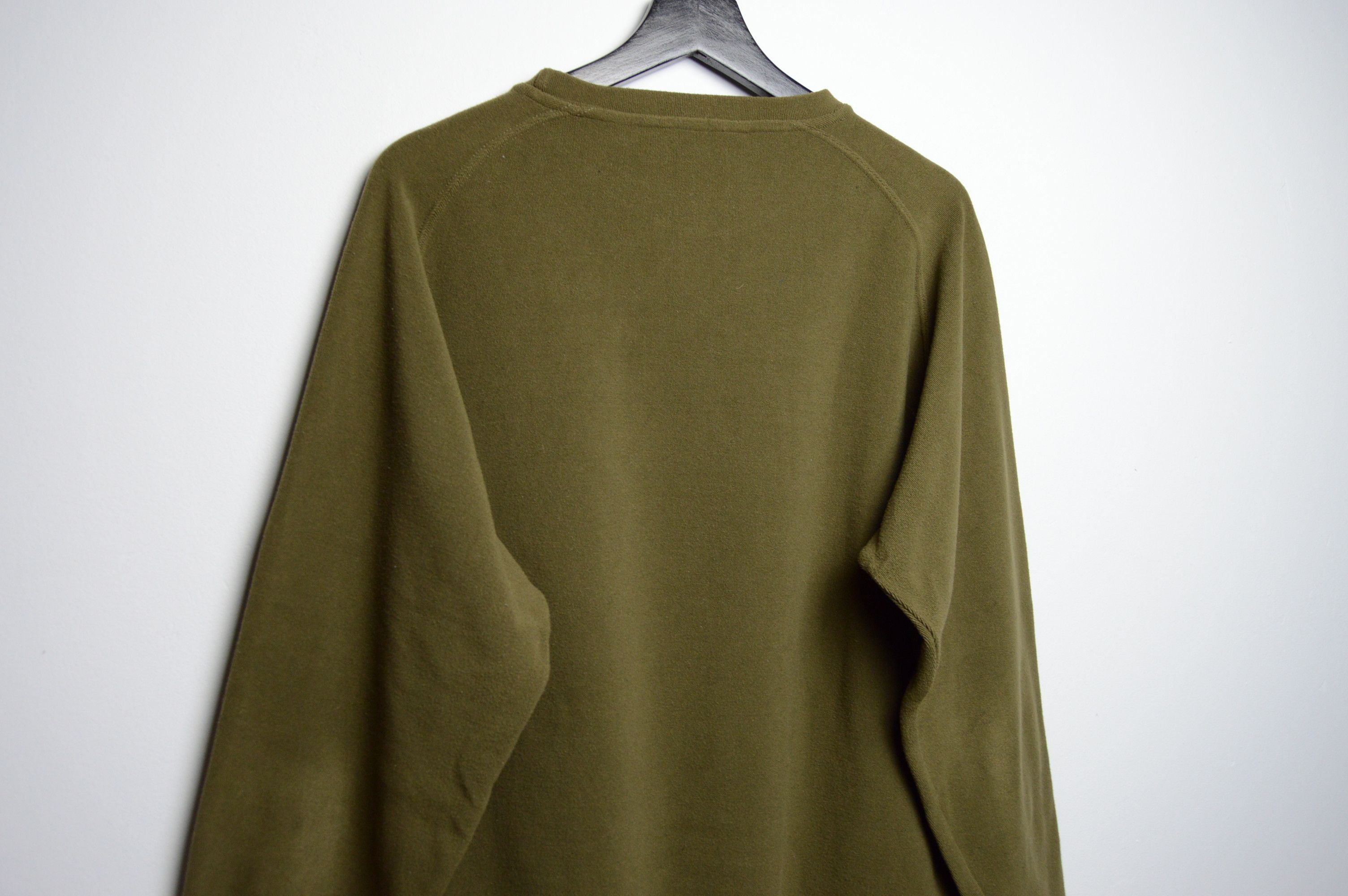 Yves Saint Laurent ysl y2k crewneck khaki army sweatshirt Size US L / EU 52-54 / 3 - 6 Thumbnail