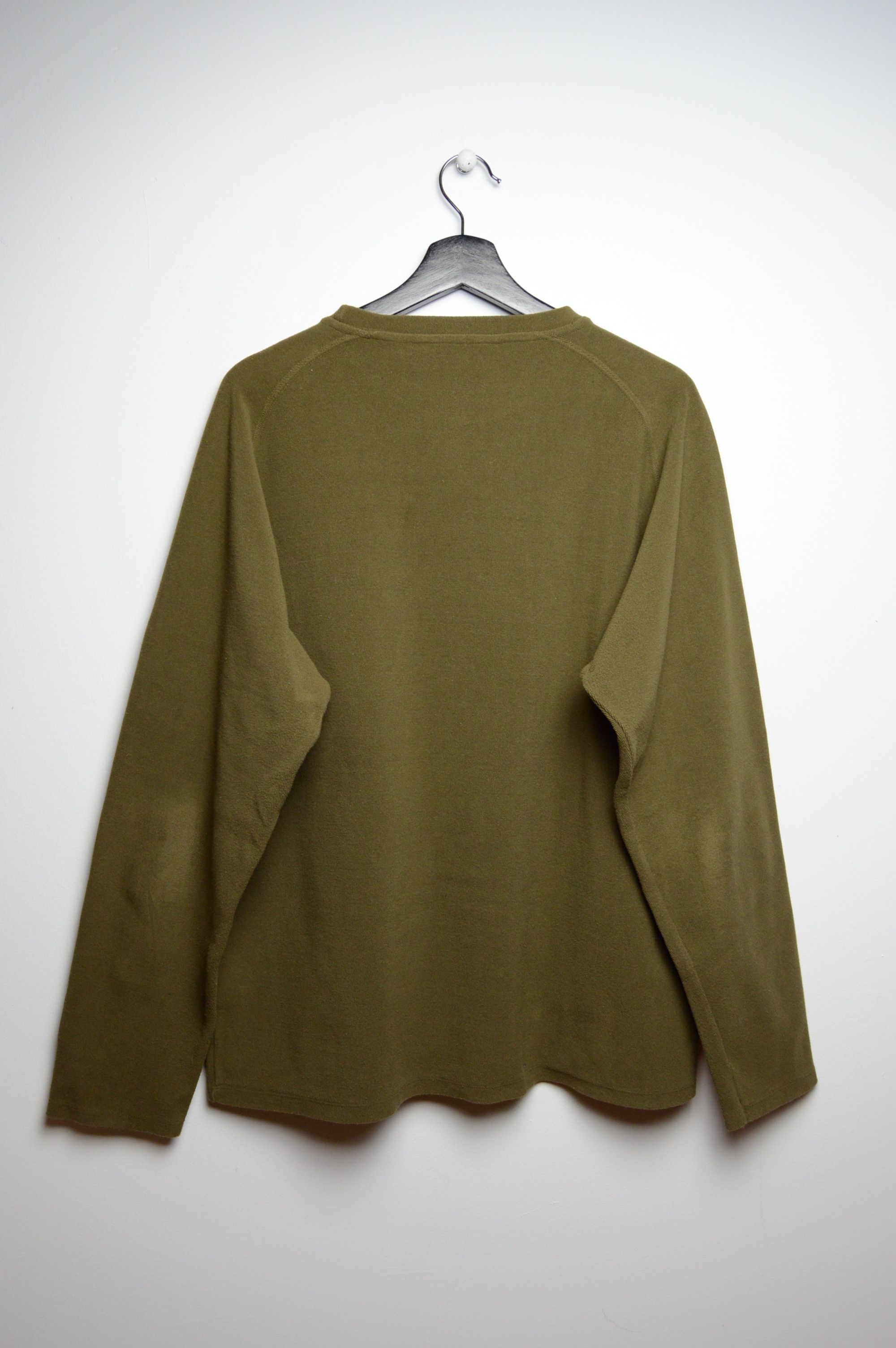 Yves Saint Laurent ysl y2k crewneck khaki army sweatshirt Size US L / EU 52-54 / 3 - 10 Thumbnail
