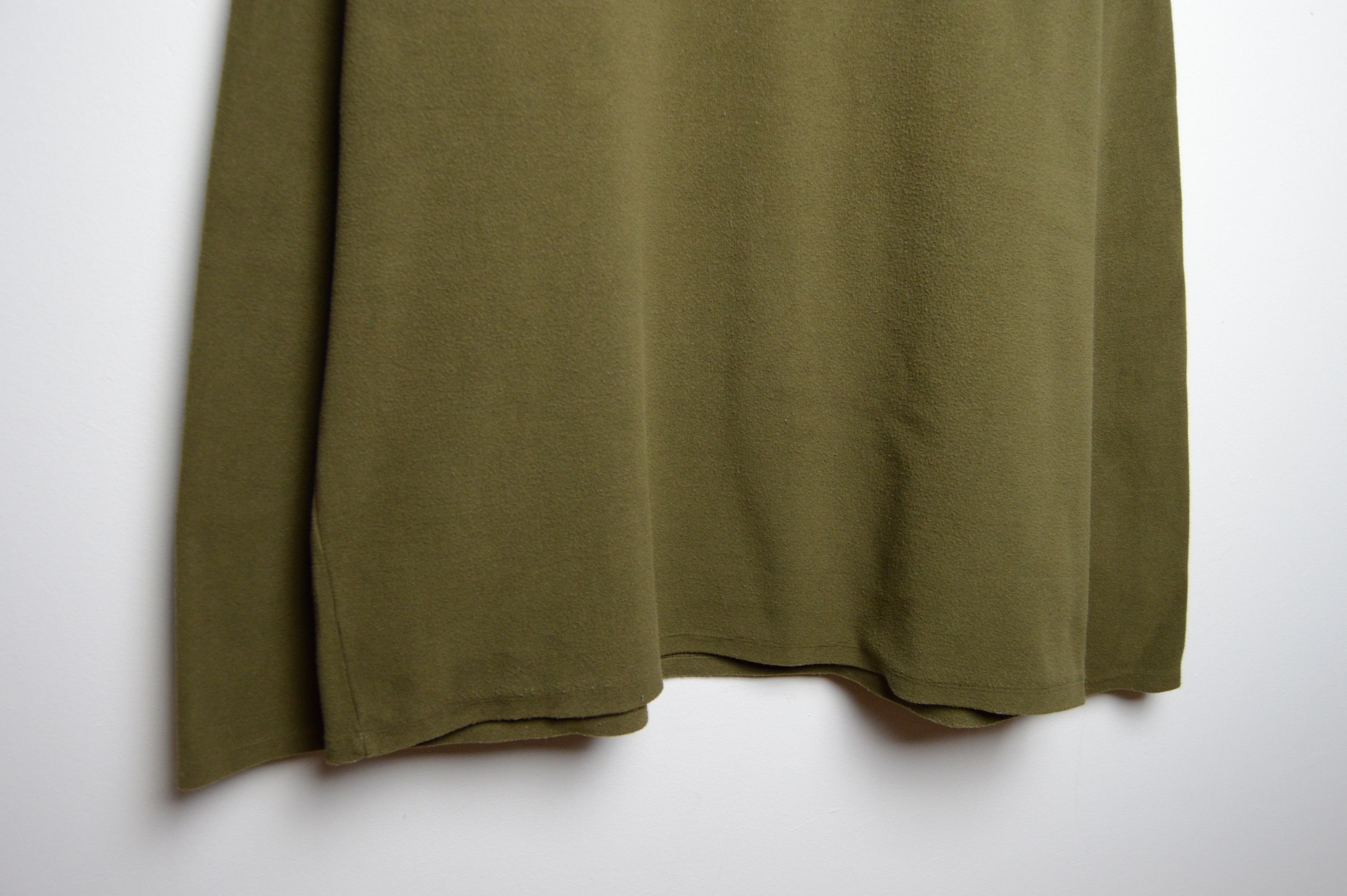 Yves Saint Laurent ysl y2k crewneck khaki army sweatshirt Size US L / EU 52-54 / 3 - 4 Thumbnail