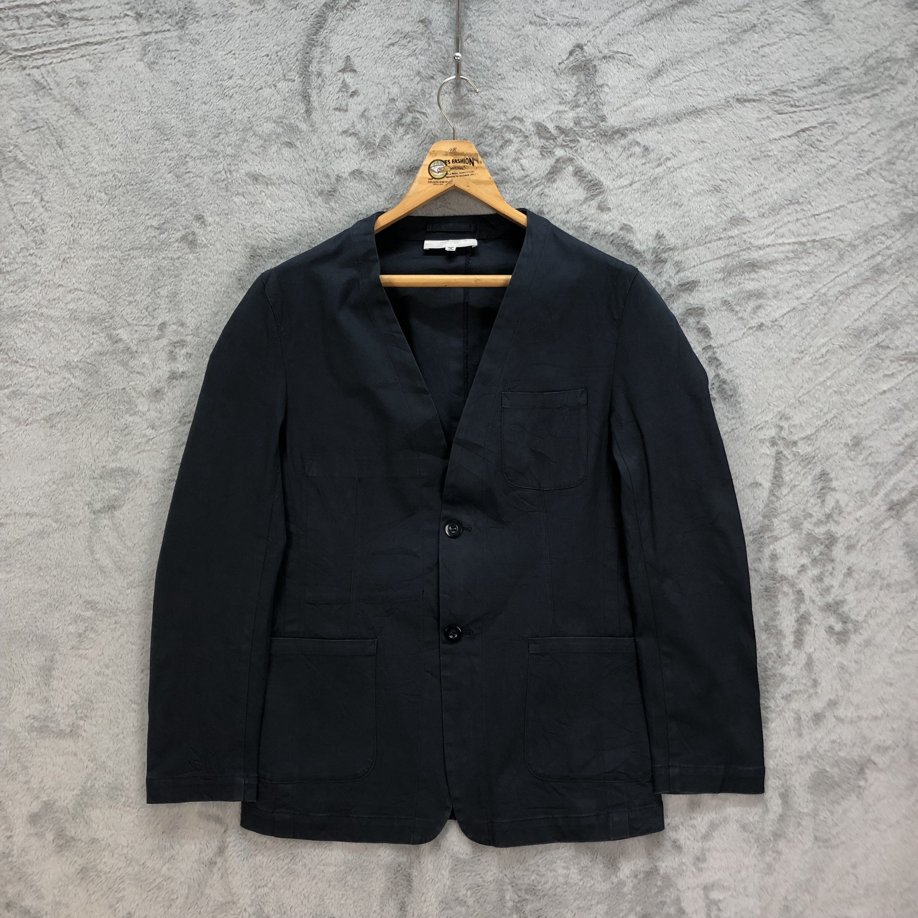 Japanese Brand AUDREY AND JOHN WAD SUIT JACKET #6087-44 Size US L / EU 52-54 / 3 - 1 Thumbnail