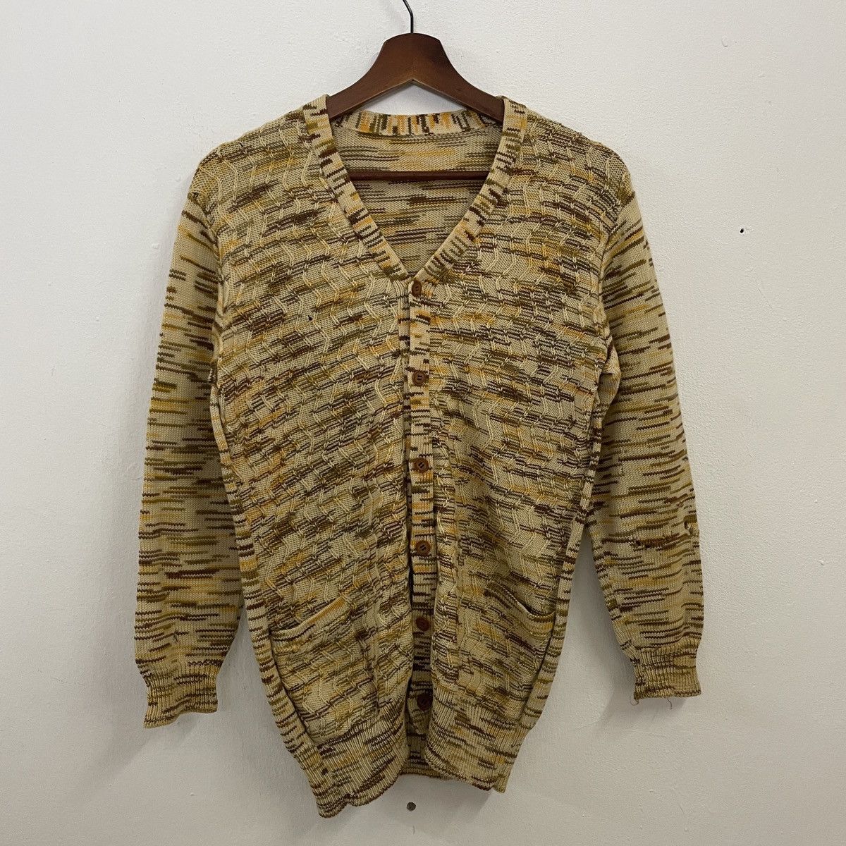 Aran Isles Knitwear Vintage Unbranded Art Cardingan Knitwear Size US S / EU 44-46 / 1 - 1 Thumbnail
