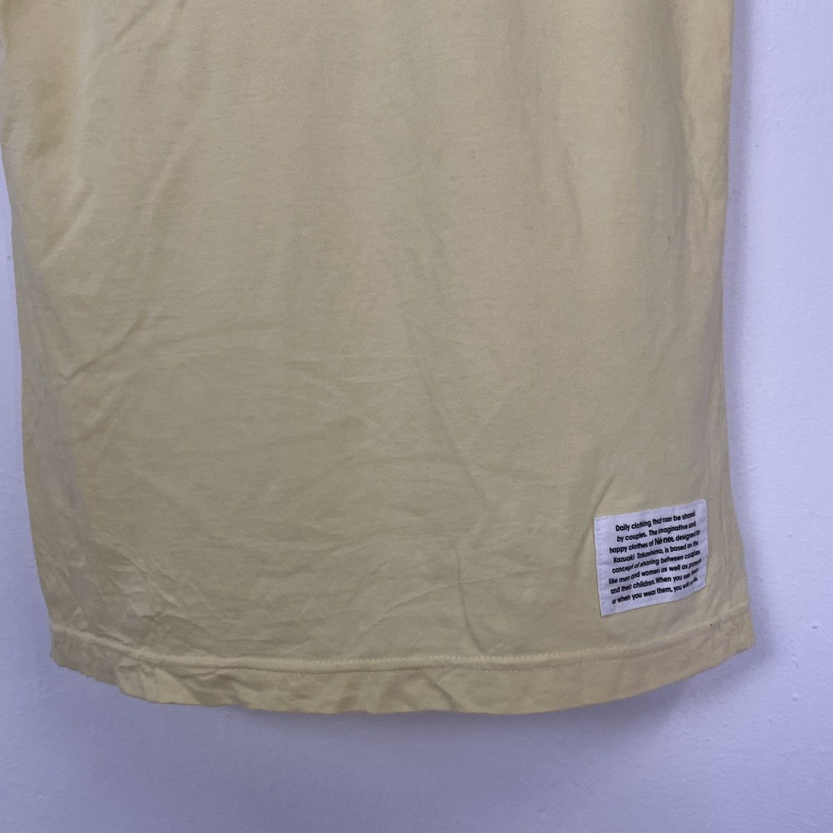 Issey Miyake Vintage Ne-net by Issey Miyake Crewneck Tee Size US S / EU 44-46 / 1 - 10 Thumbnail