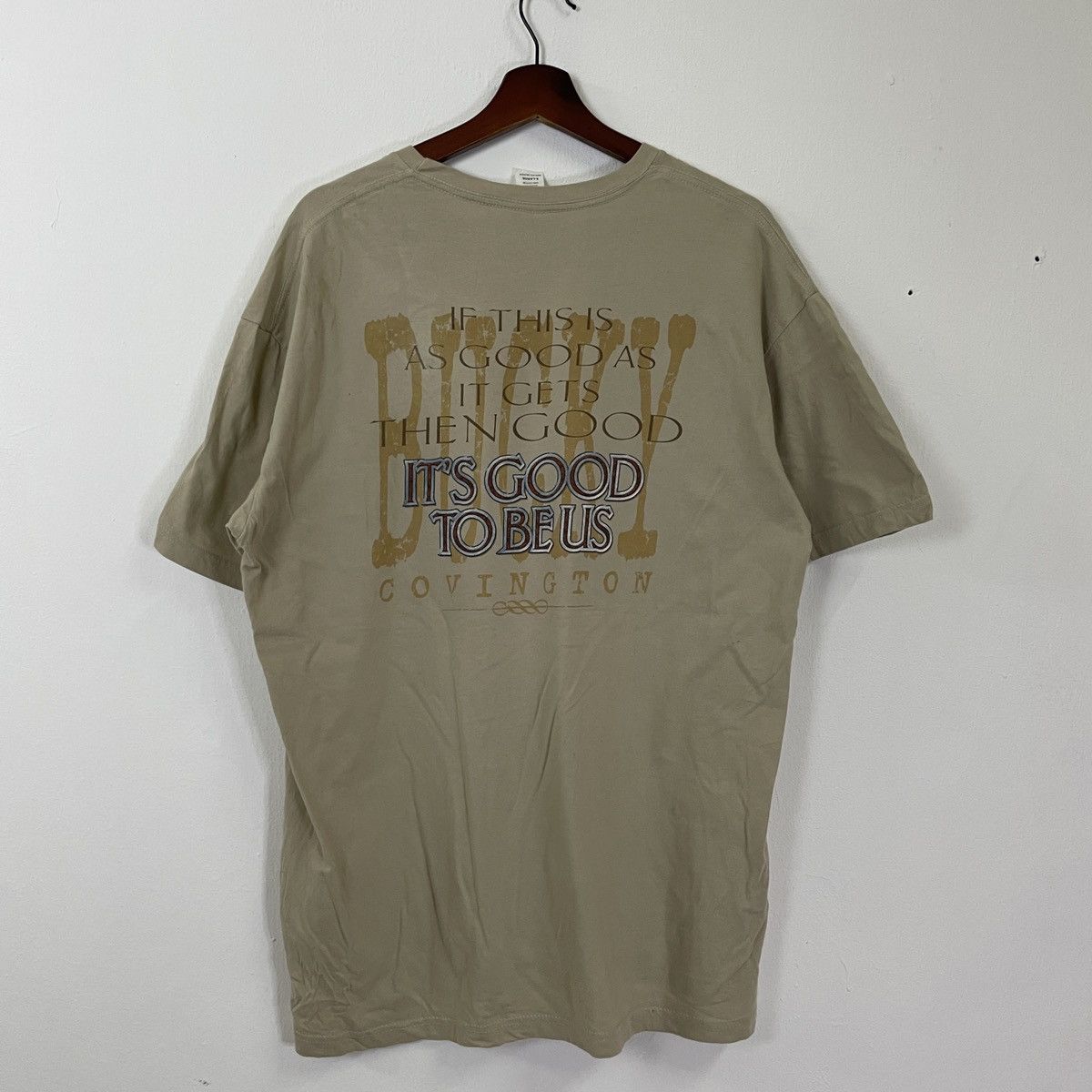 Vintage Vintage Buckly Covington Big Logo Tee Size US L / EU 52-54 / 3 - 6 Thumbnail