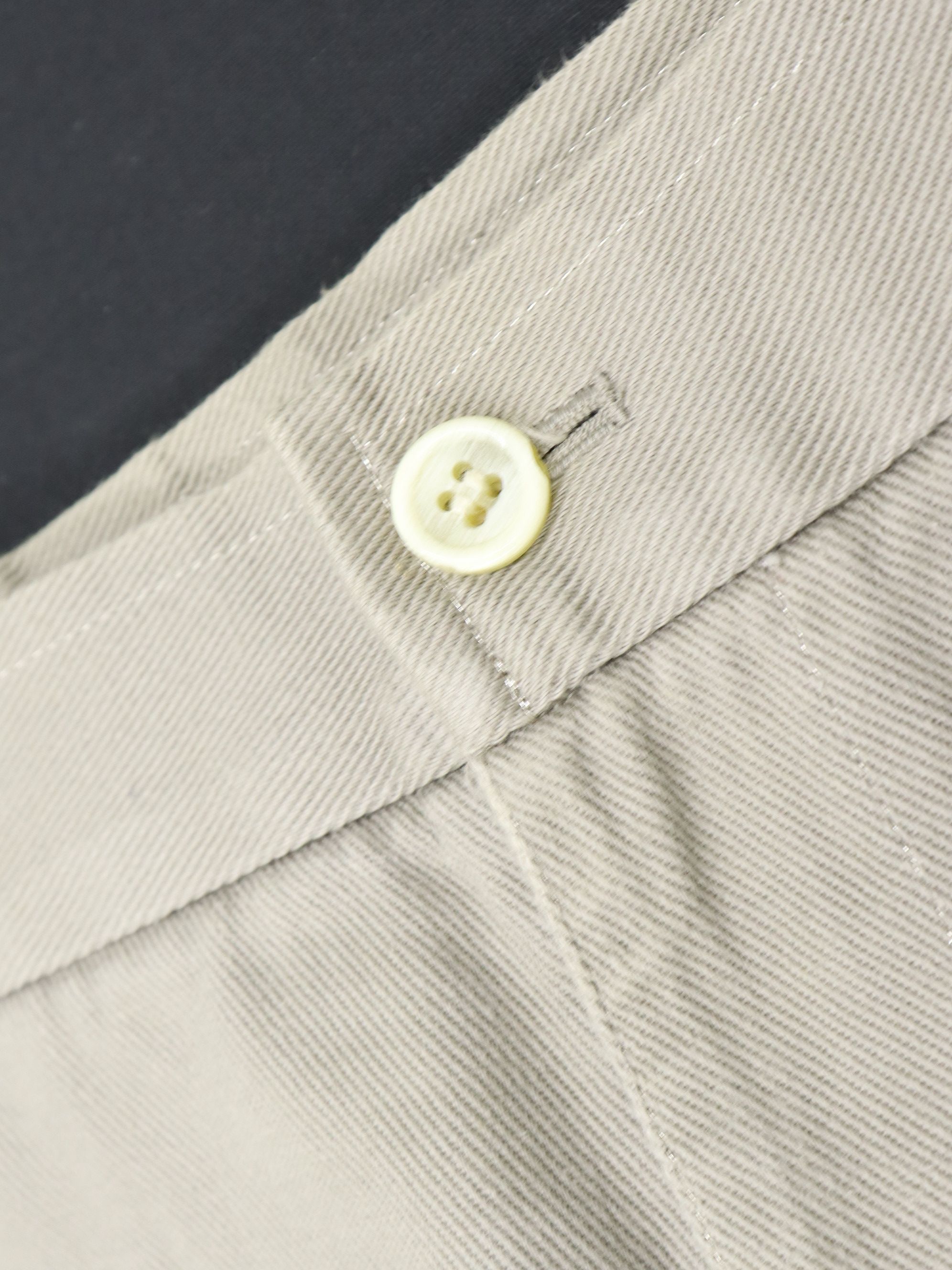Comme des Garcons × Comme des Garcons Homme Plus × Rei Kawakubo AD2002 CDG Homme Silver Stitching Light Grey Pant Size US 30 / EU 46 - 11 Thumbnail