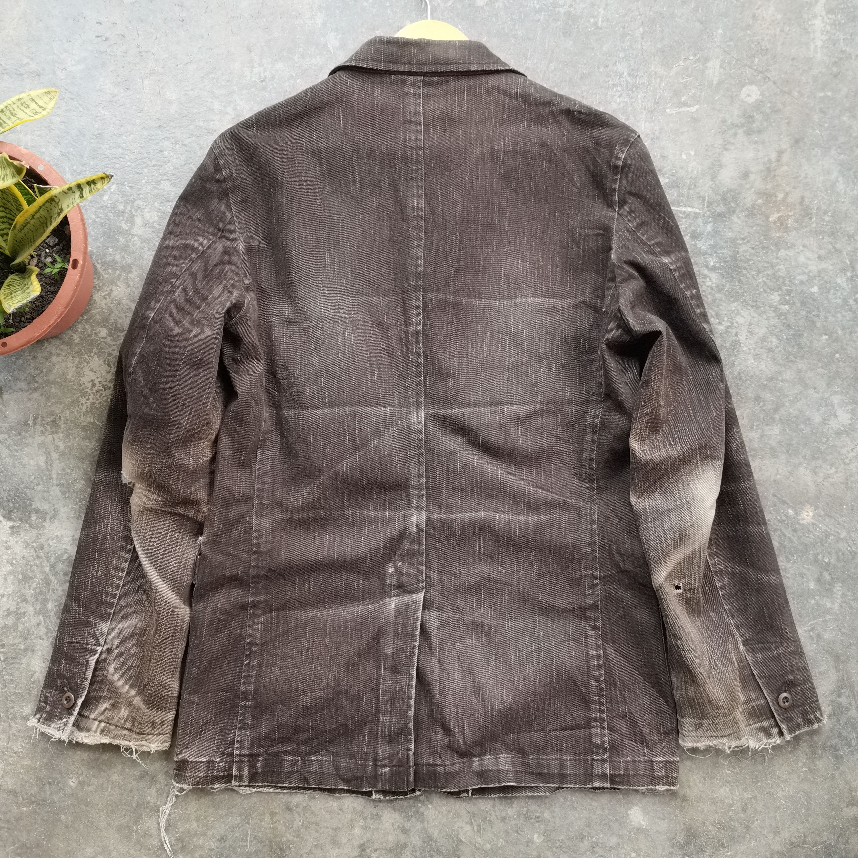 Japanese Brand × Vintage Vintage Palbelle Distressed Denim Style Jacket Size US L / EU 52-54 / 3 - 8 Thumbnail