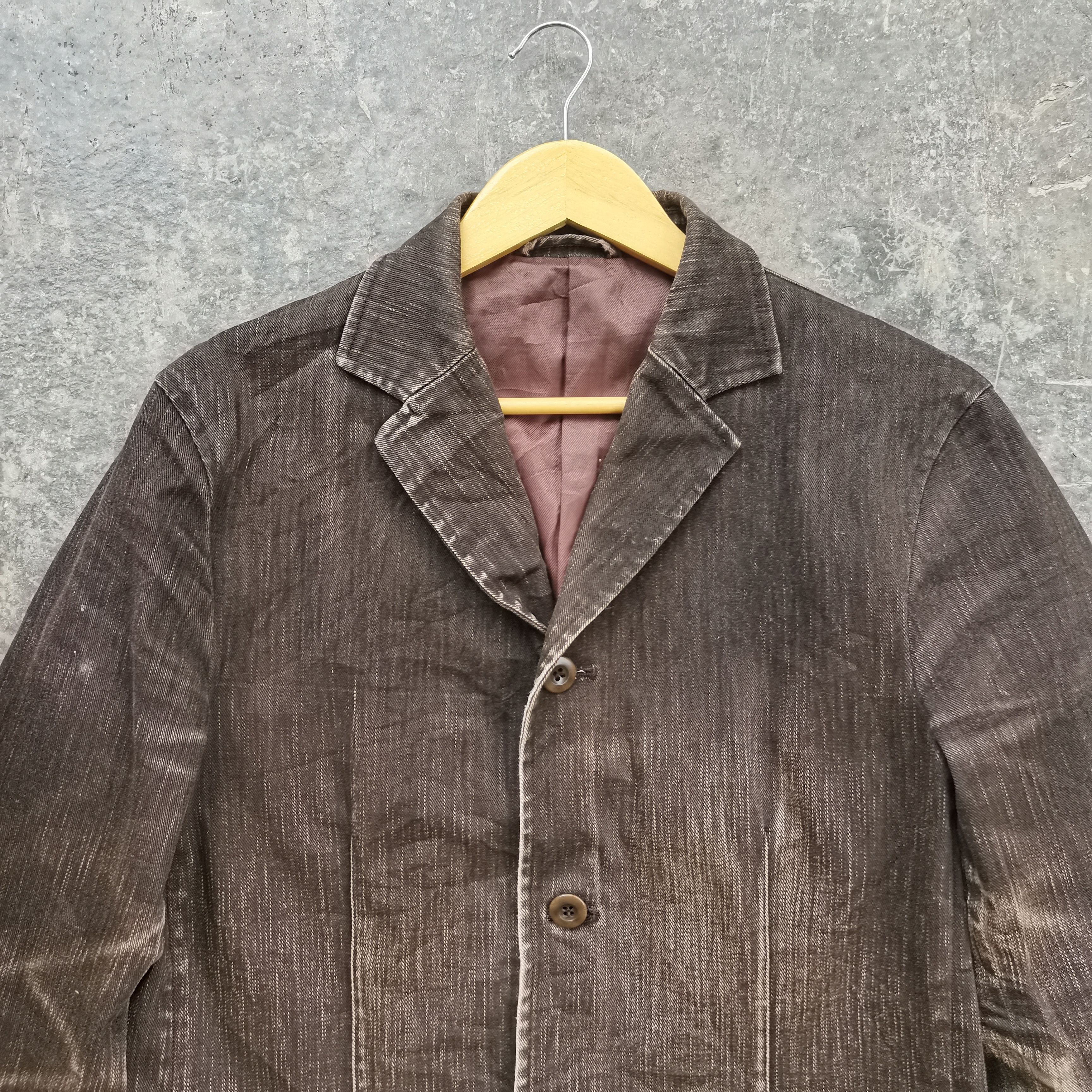 Japanese Brand × Vintage Vintage Palbelle Distressed Denim Style Jacket Size US L / EU 52-54 / 3 - 4 Thumbnail