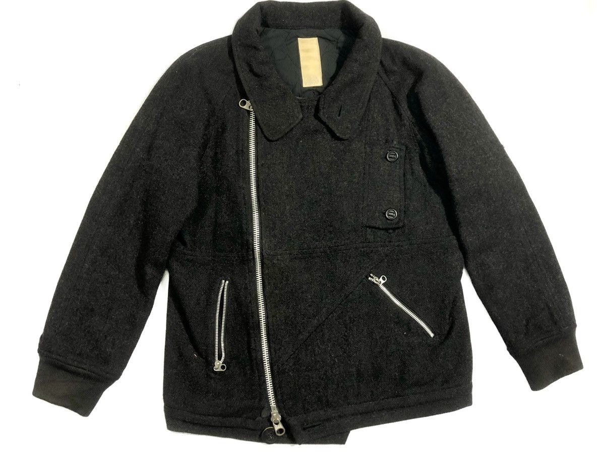 Nonnative DELETE ANYTIME🔥NONNATIVE Black Wool Avant Garde Jacket M Size US M / EU 48-50 / 2 - 1 Thumbnail