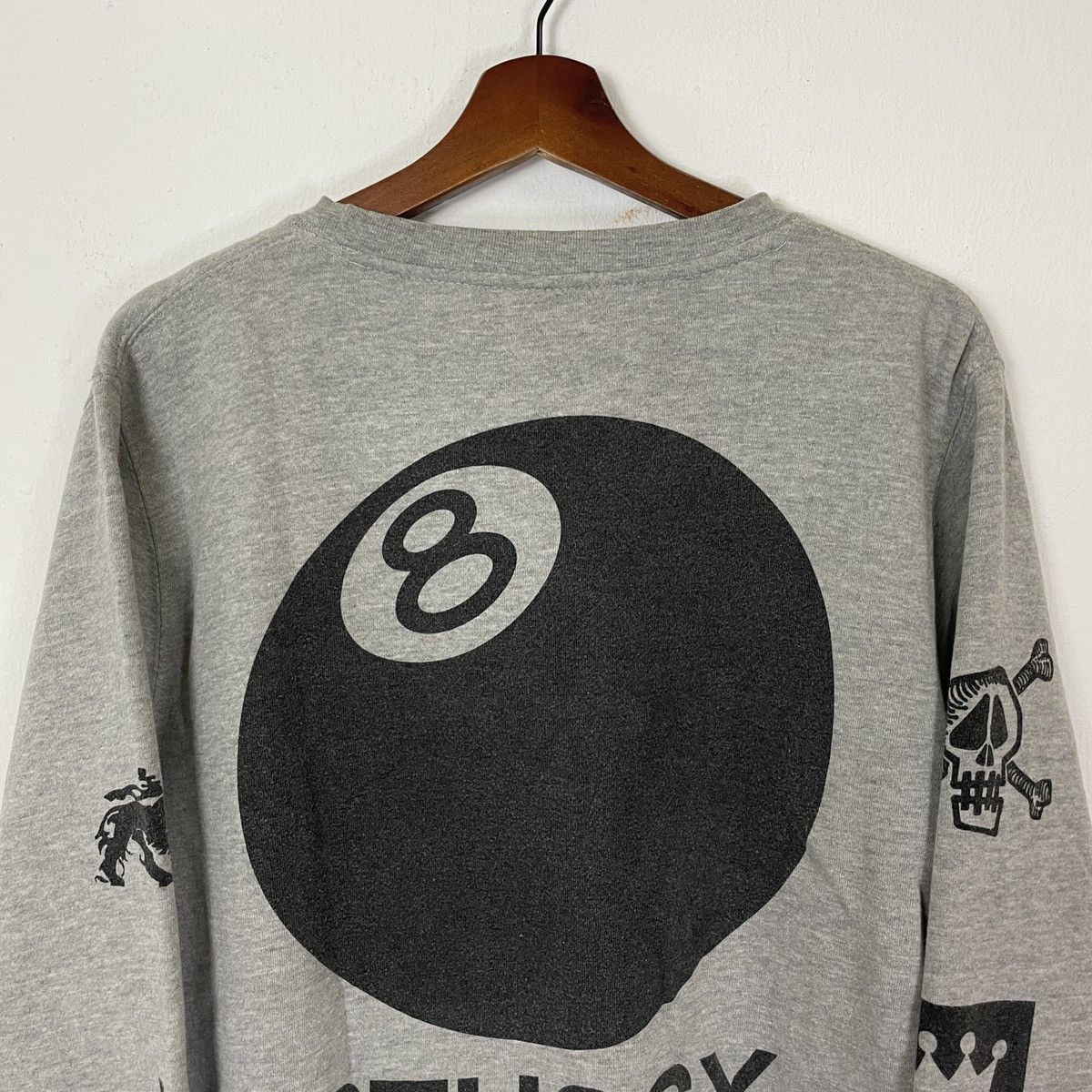 Stussy Vintage Stussy Big Logo Fullprint Sweatshirt Size US L / EU 52-54 / 3 - 12 Thumbnail
