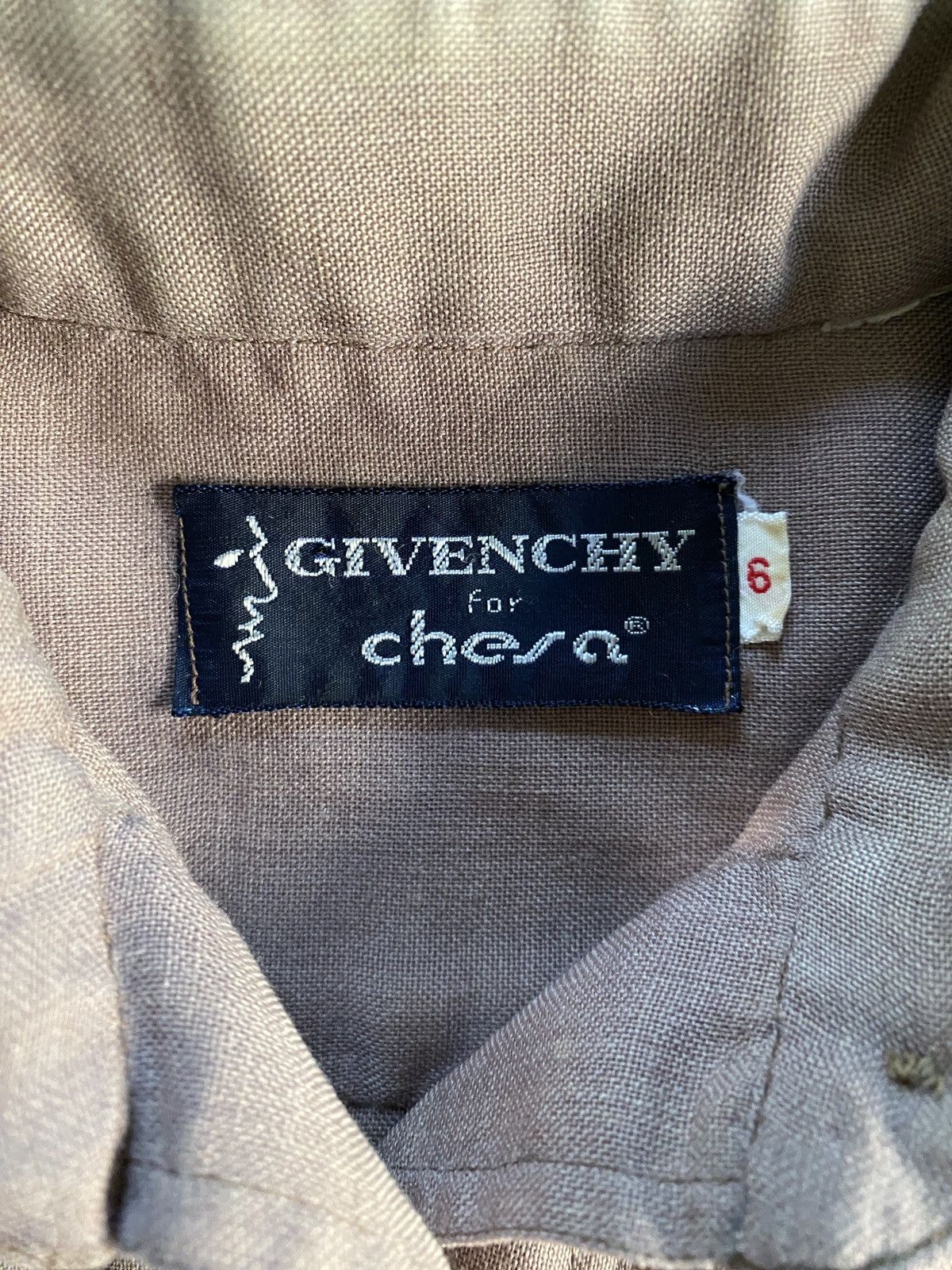 Givenchy Vintage 70’s Givenchy for Chesa Women’s Long Sleeve Polo Size S / US 4 / IT 40 - 4 Thumbnail