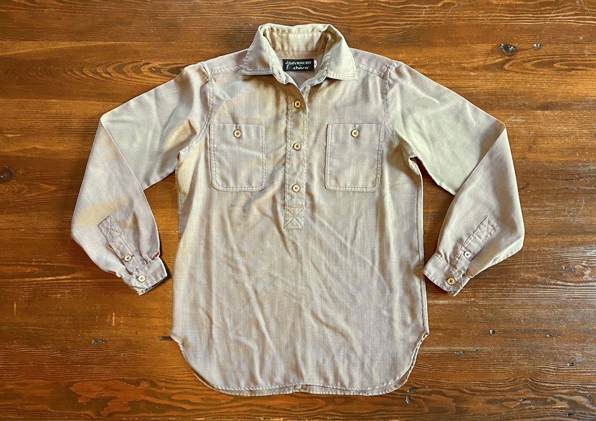Givenchy Vintage 70’s Givenchy for Chesa Women’s Long Sleeve Polo Size S / US 4 / IT 40 - 2 Thumbnail