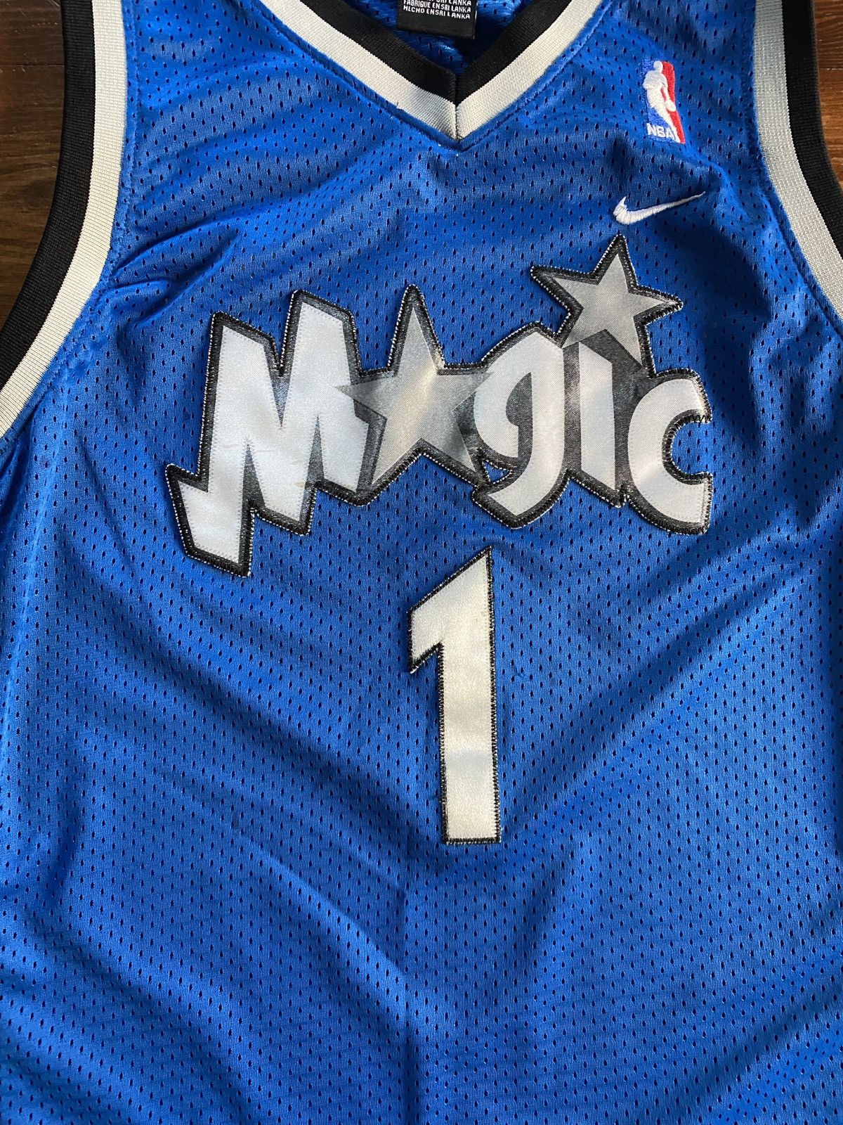 NBA Vintage Tracy McGrady Orlando Magic Nike Team Kids XL Jersey Size US S / EU 44-46 / 1 - 6 Thumbnail
