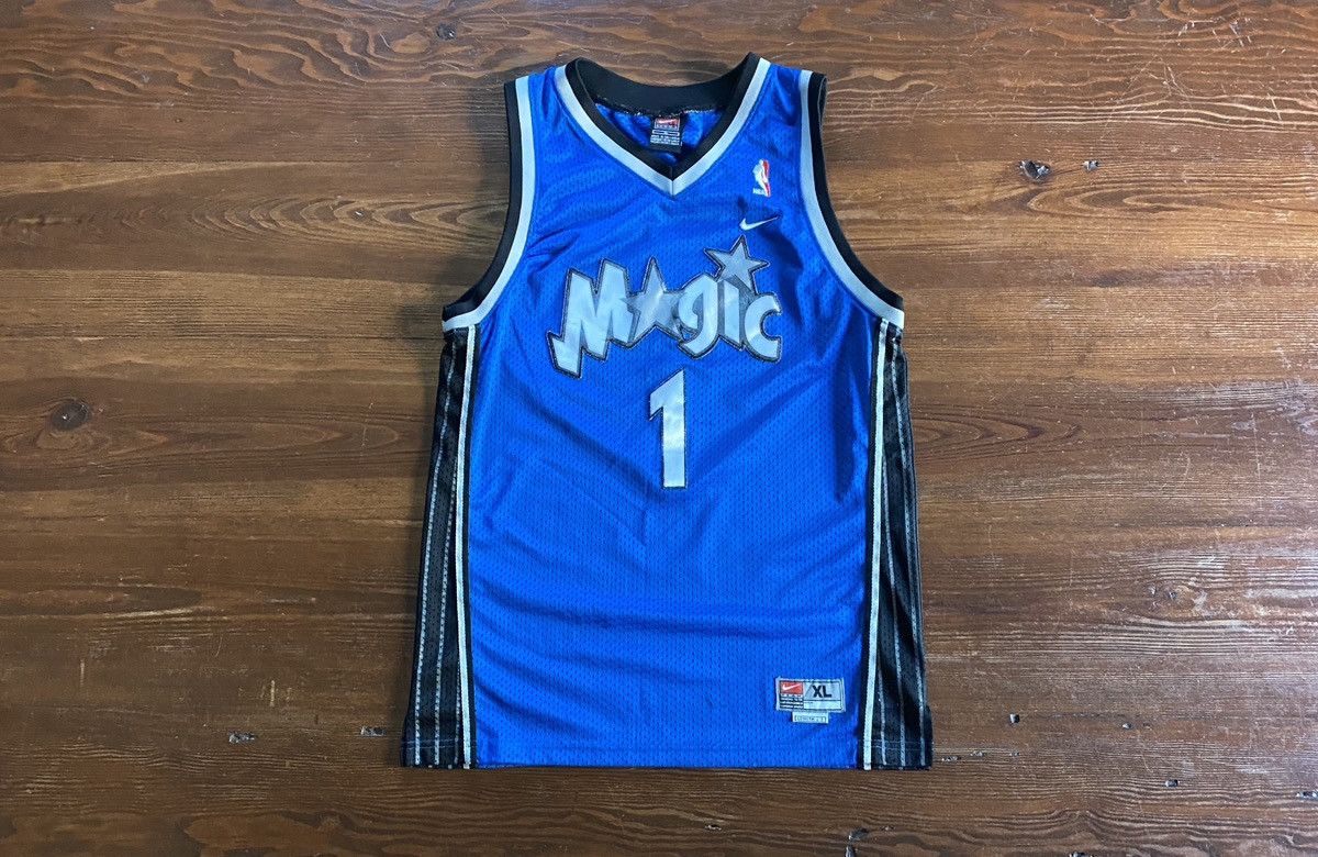 NBA Vintage Tracy McGrady Orlando Magic Nike Team Kids XL Jersey Size US S / EU 44-46 / 1 - 1 Thumbnail