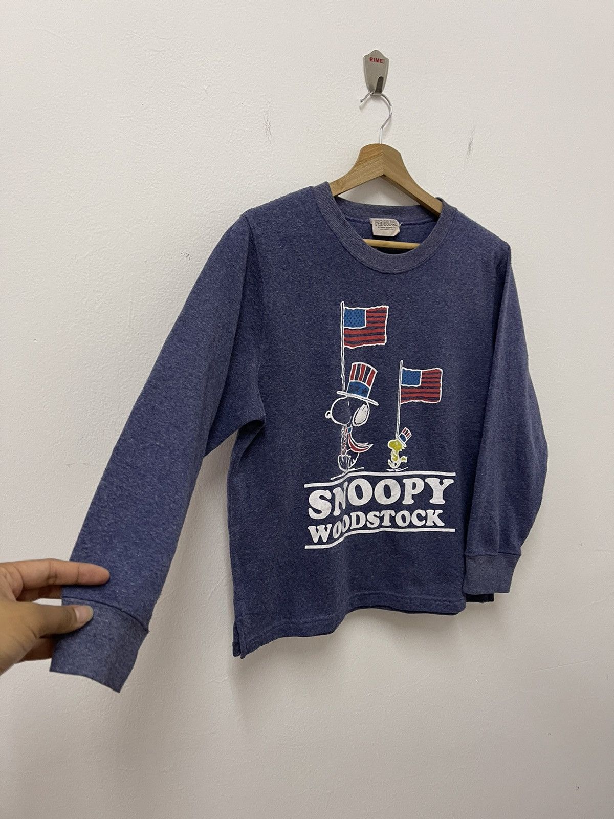 Peanuts × Vintage Vintage Snoopy Woodstock Art Design Sweatshirt Size US XS / EU 42 / 0 - 4 Thumbnail