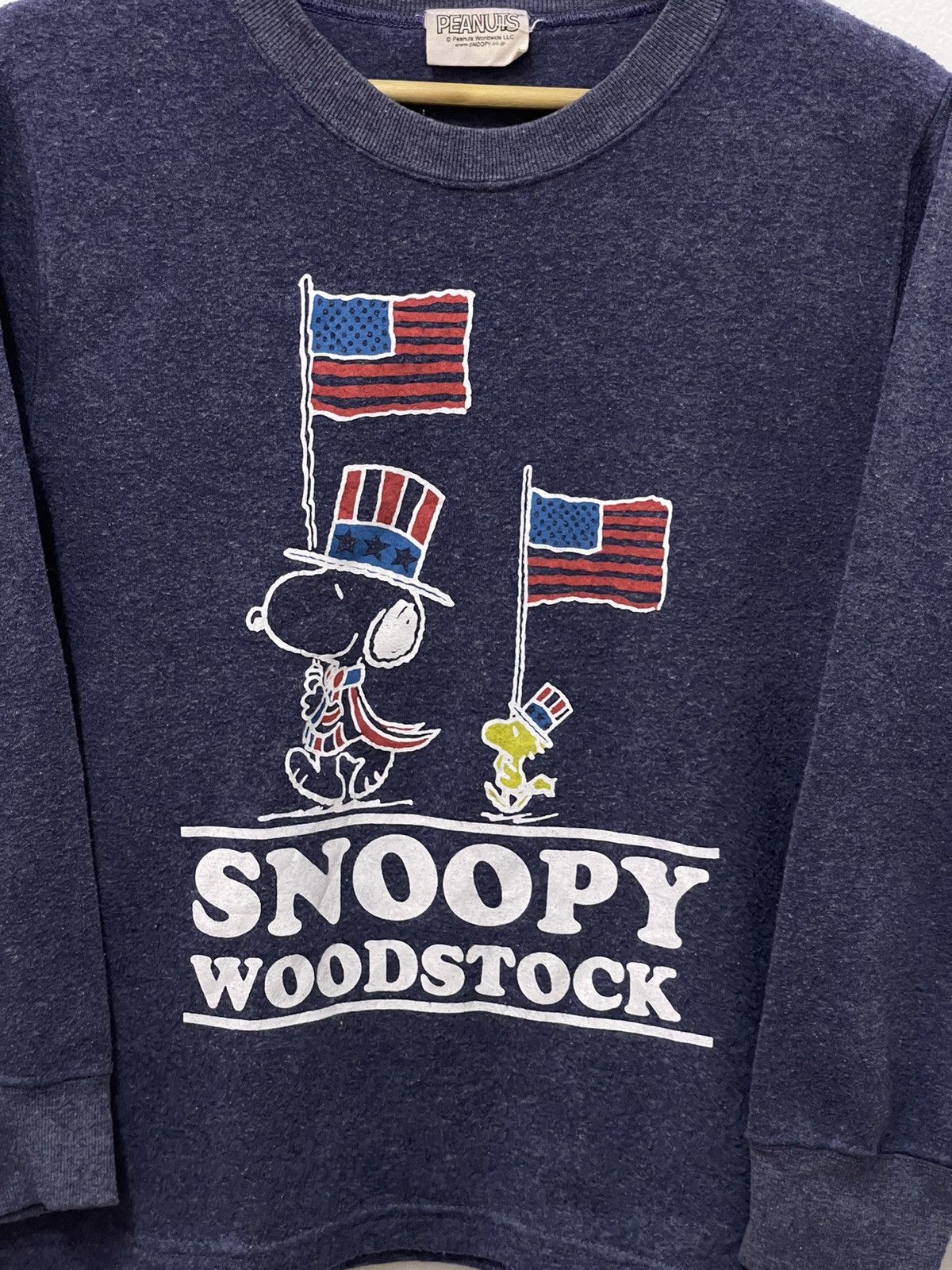 Peanuts × Vintage Vintage Snoopy Woodstock Art Design Sweatshirt Size US XS / EU 42 / 0 - 2 Thumbnail