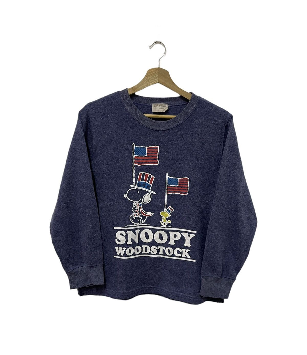 Peanuts × Vintage Vintage Snoopy Woodstock Art Design Sweatshirt Size US XS / EU 42 / 0 - 1 Thumbnail