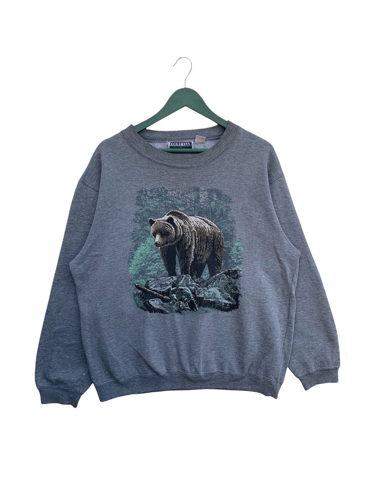 Habitat × Vintage Vintage Habitat Grizzly Bear Sweatshirt Size US L / EU 52-54 / 3 - 1 Thumbnail