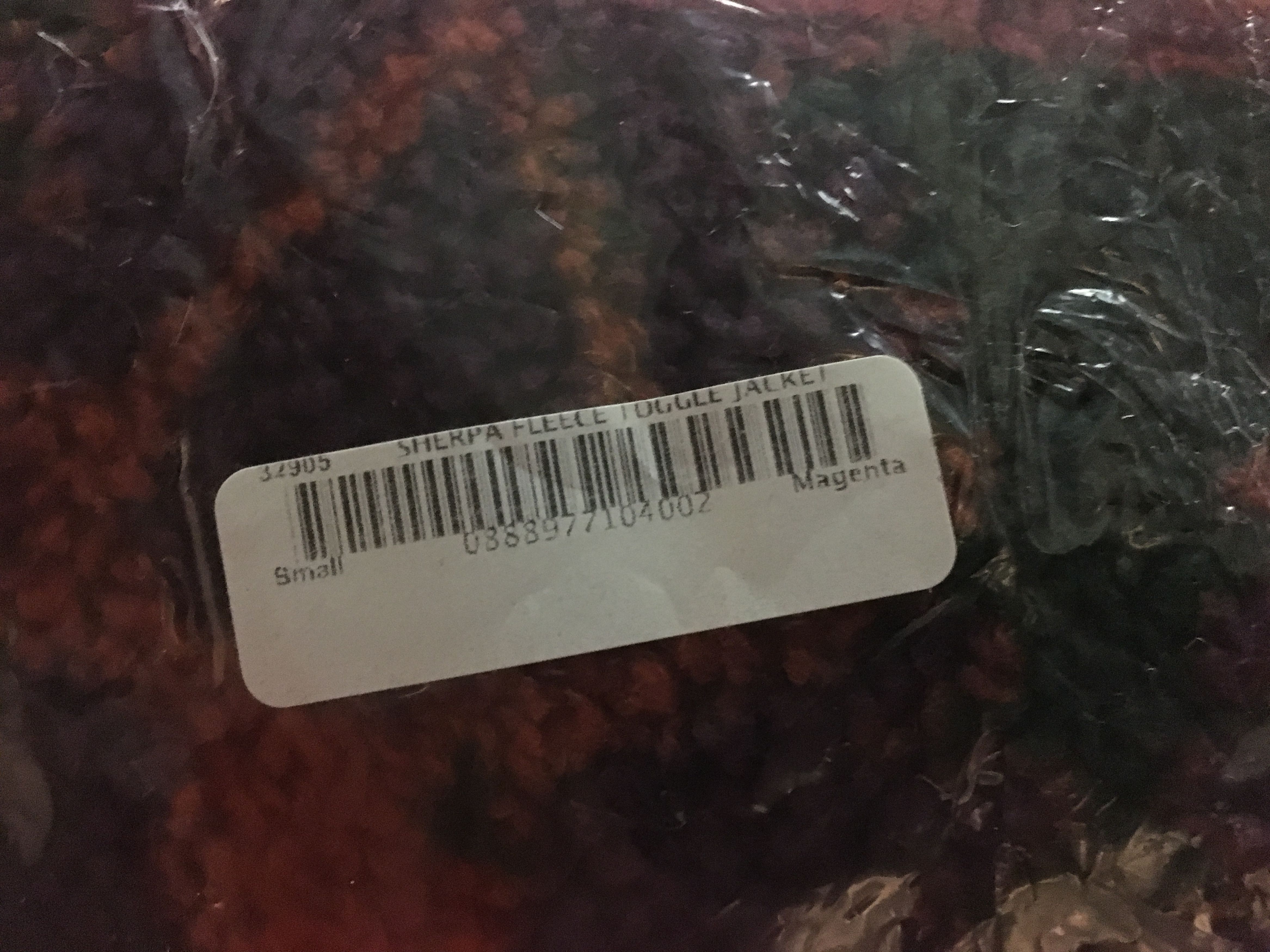 Supreme Supreme Sherpa Fleece Toggle Jacket Small Magenta Size US S / EU 44-46 / 1 - 5 Thumbnail