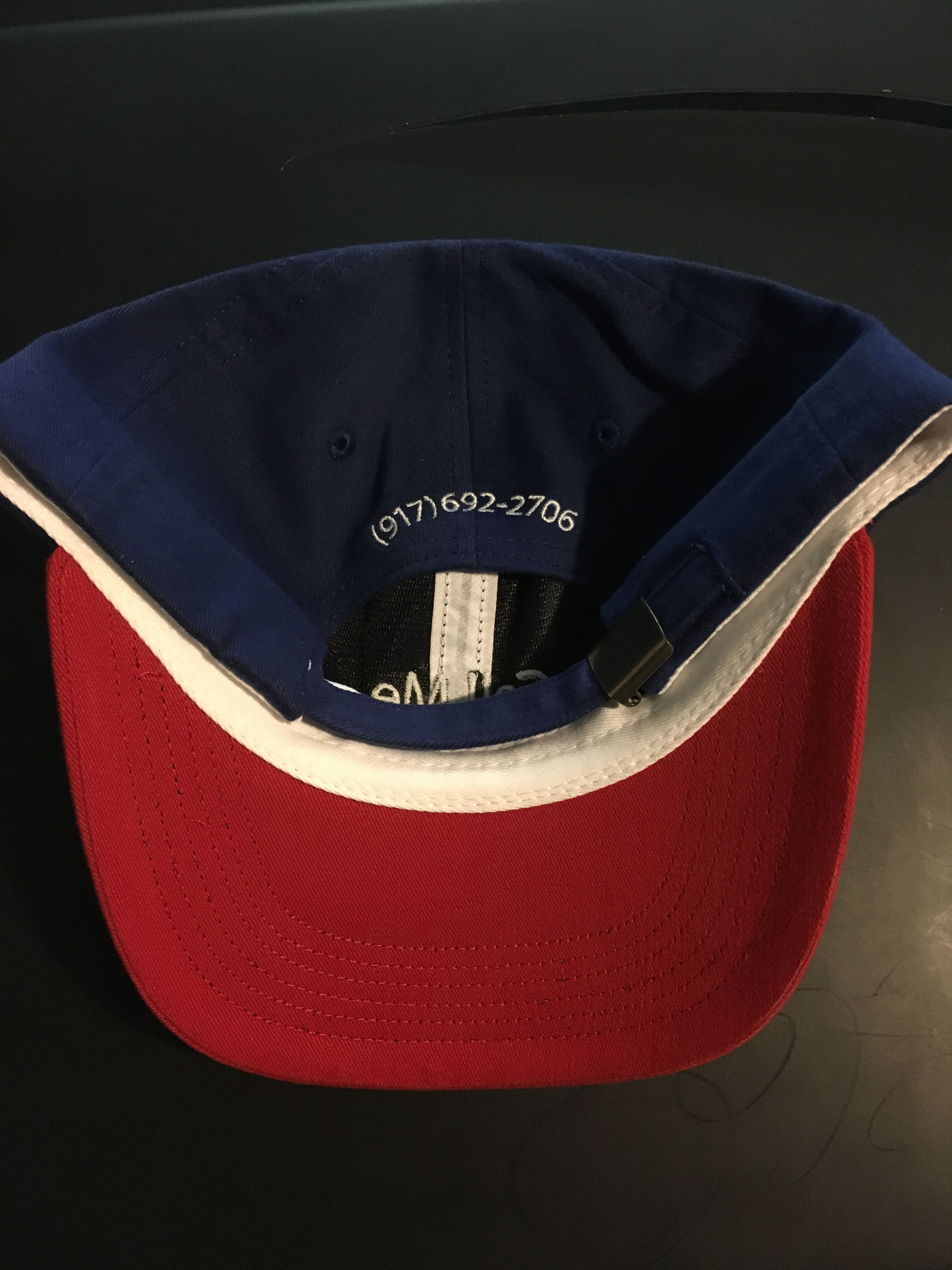 Call Me 917 Call Me 917 Call Me Cap Hat Blue Size ONE SIZE - 2 Thumbnail