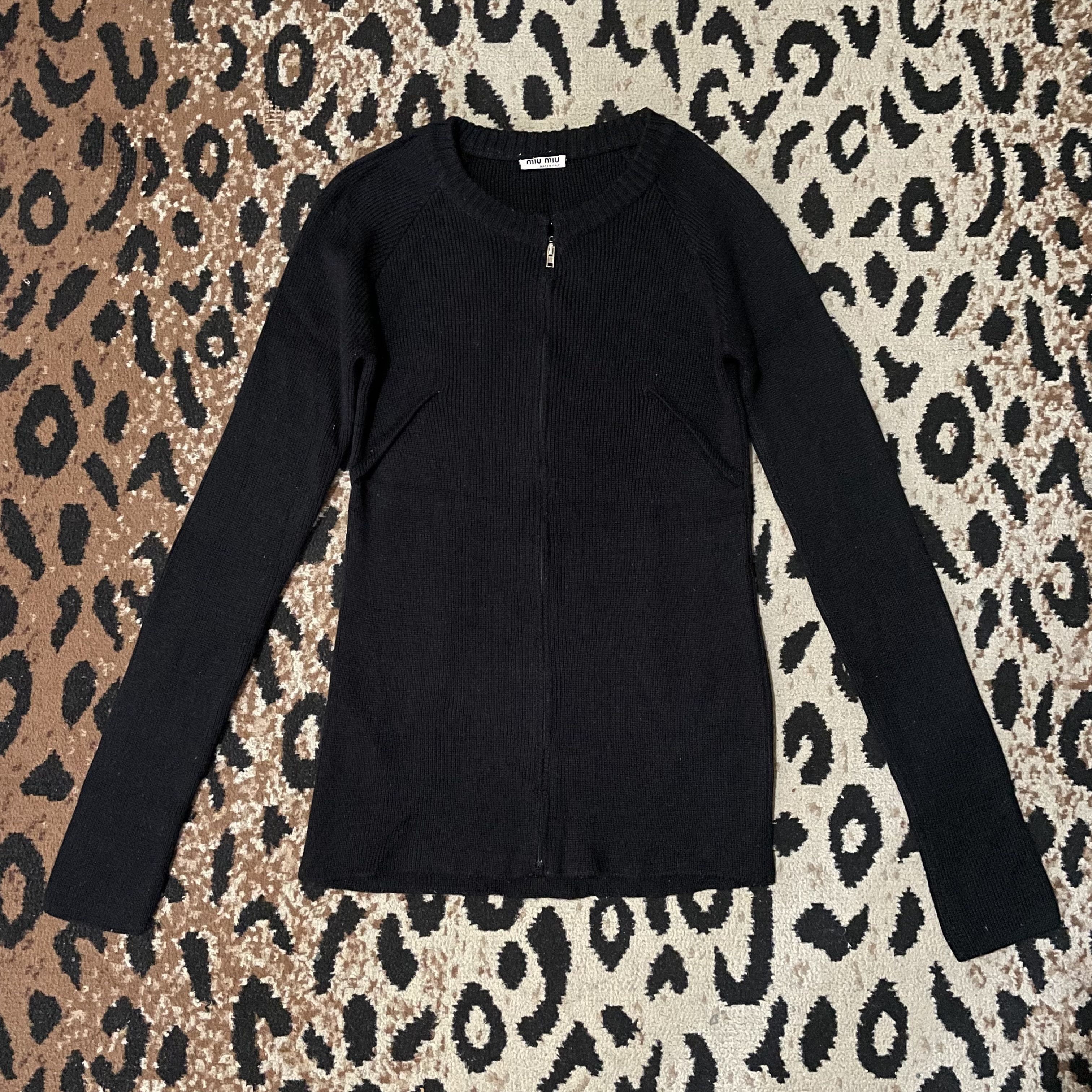 Miu Miu Miu Miu Knitwear Size US XXS / EU 40 - 1 Thumbnail