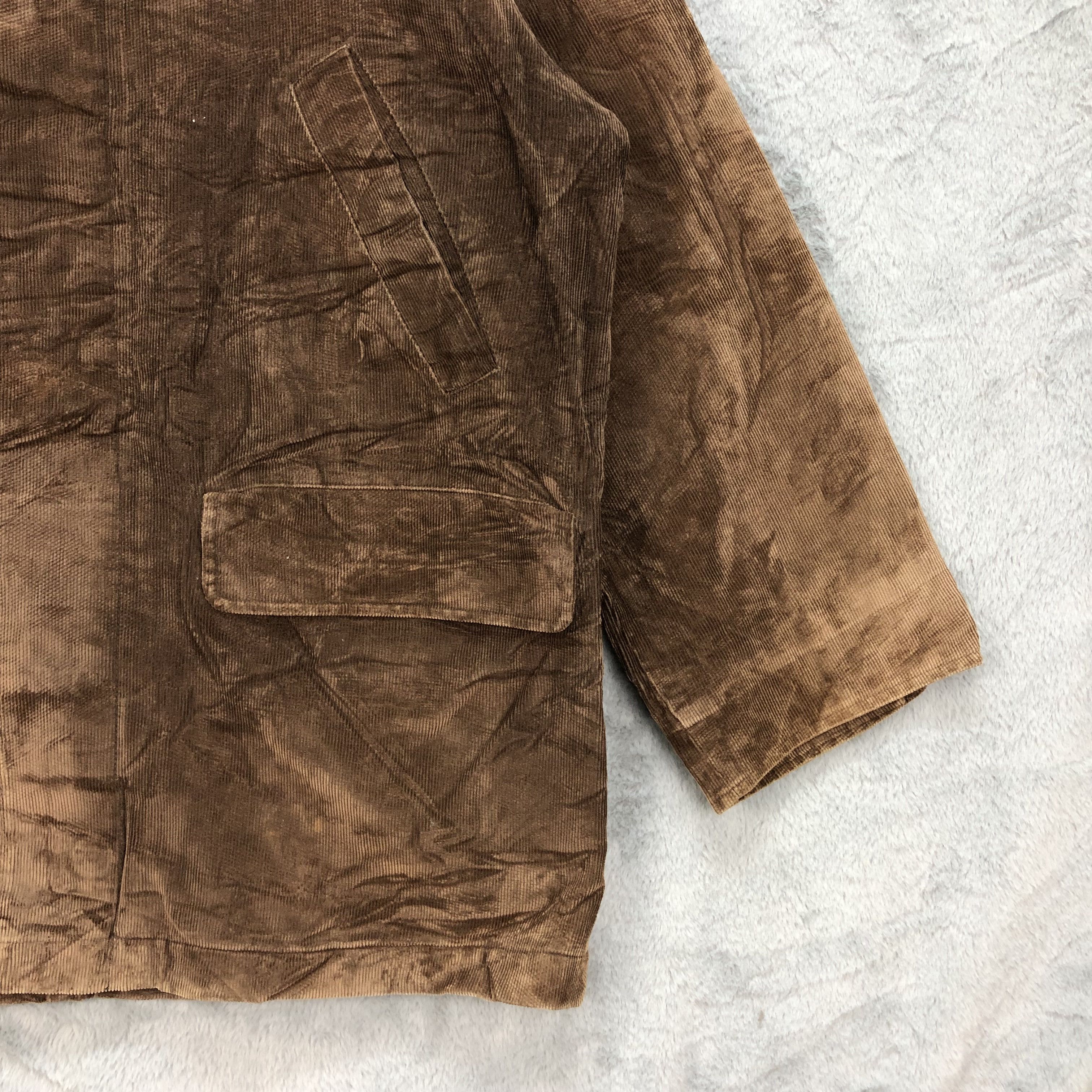 Japanese Brand GEORGES RECH HOMME CORDUROY JACKET #4992-35 Size US XL / EU 56 / 4 - 5 Thumbnail