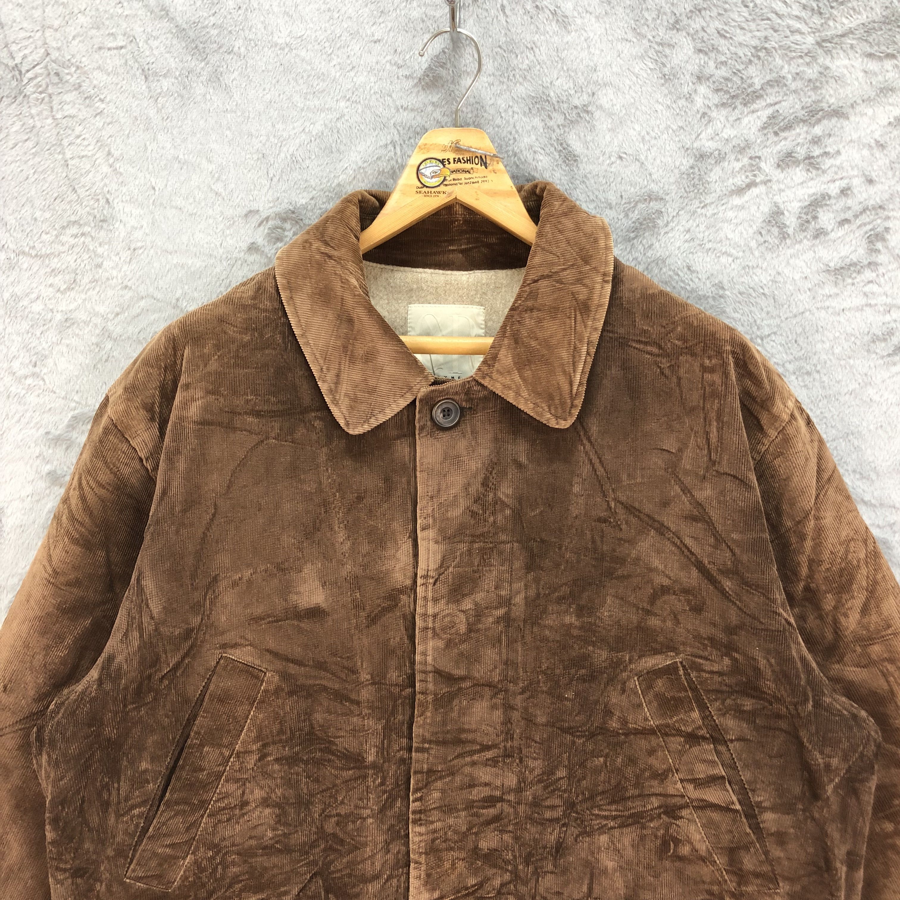 Japanese Brand GEORGES RECH HOMME CORDUROY JACKET #4992-35 Size US XL / EU 56 / 4 - 2 Thumbnail