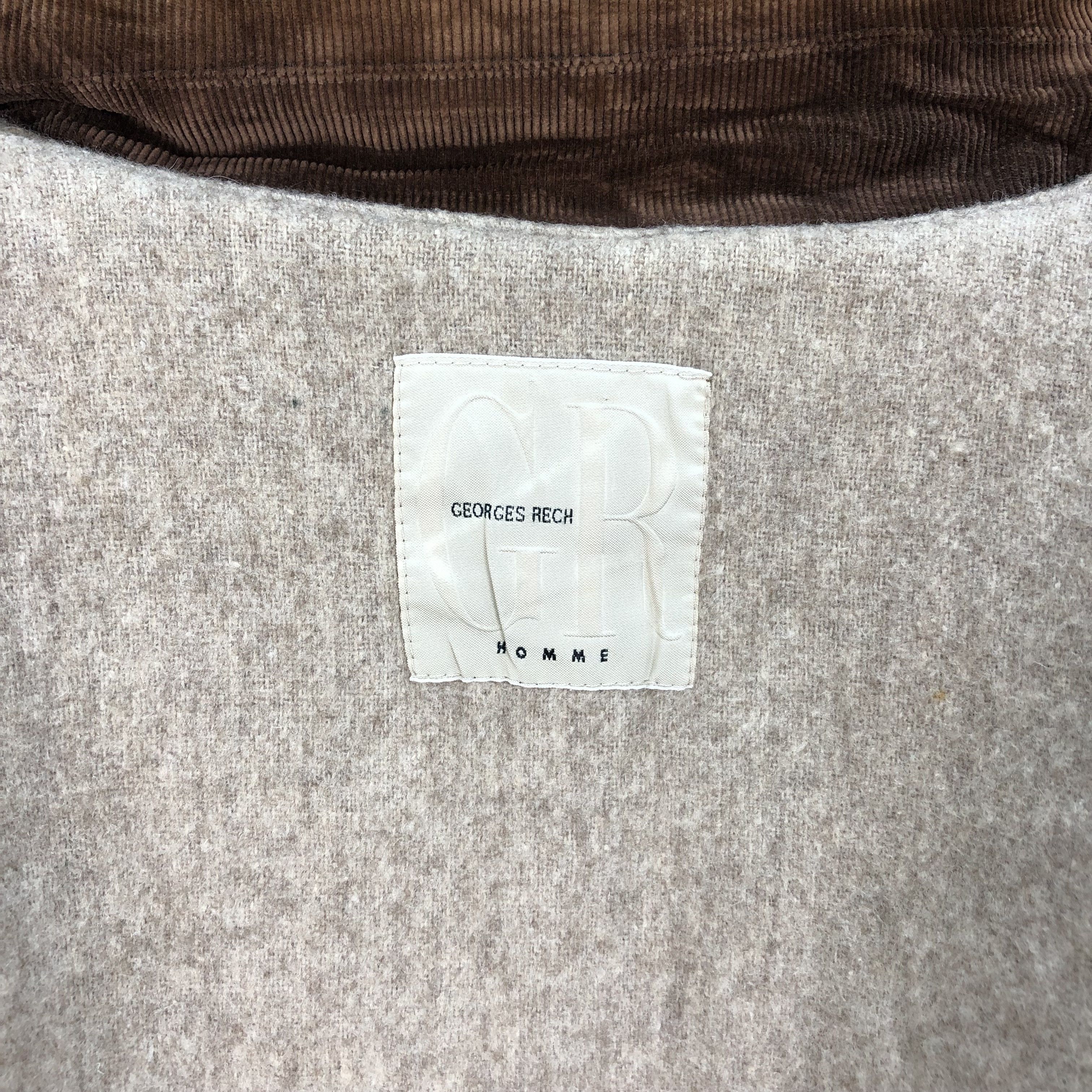 Japanese Brand GEORGES RECH HOMME CORDUROY JACKET #4992-35 Size US XL / EU 56 / 4 - 7 Thumbnail