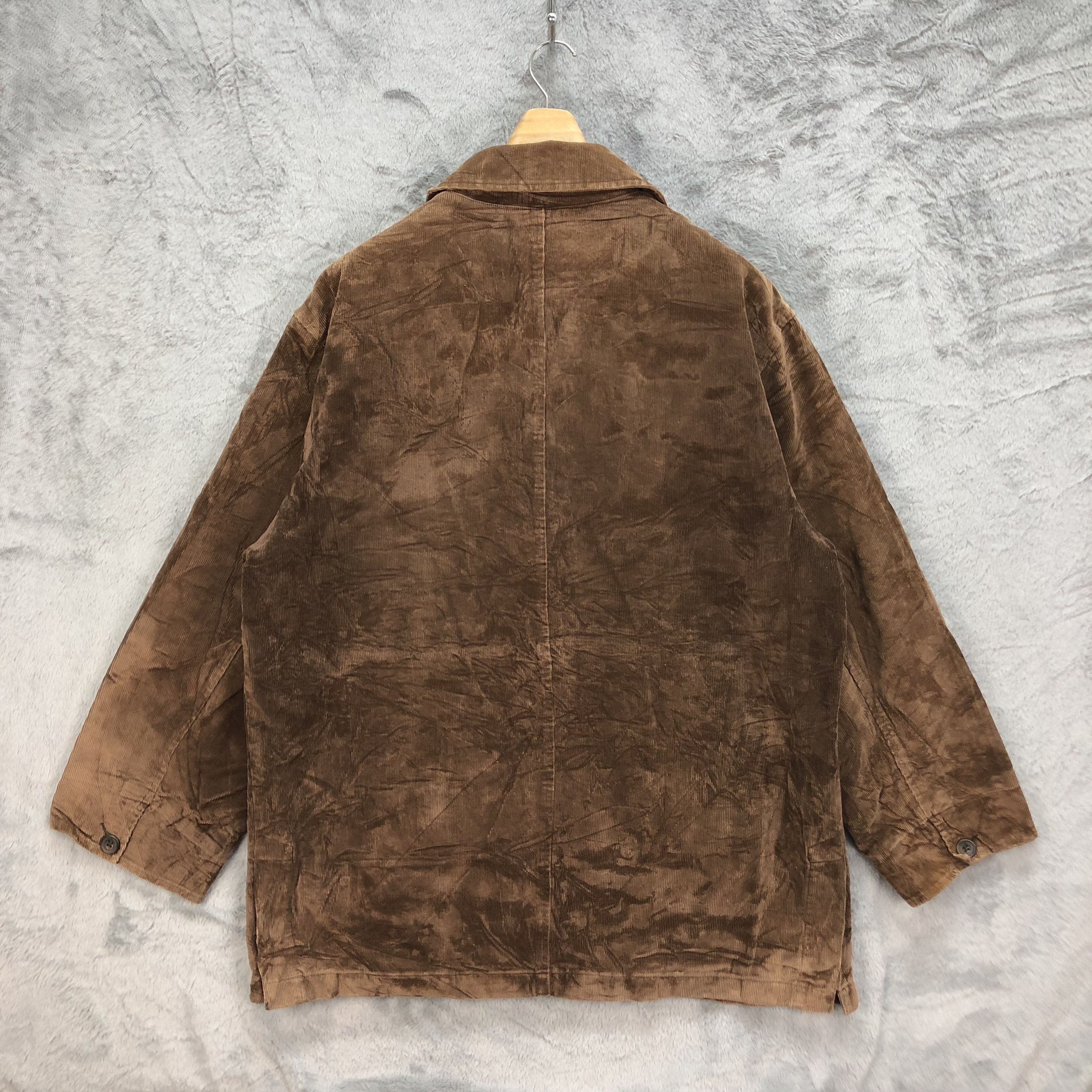 Japanese Brand GEORGES RECH HOMME CORDUROY JACKET #4992-35 Size US XL / EU 56 / 4 - 10 Thumbnail
