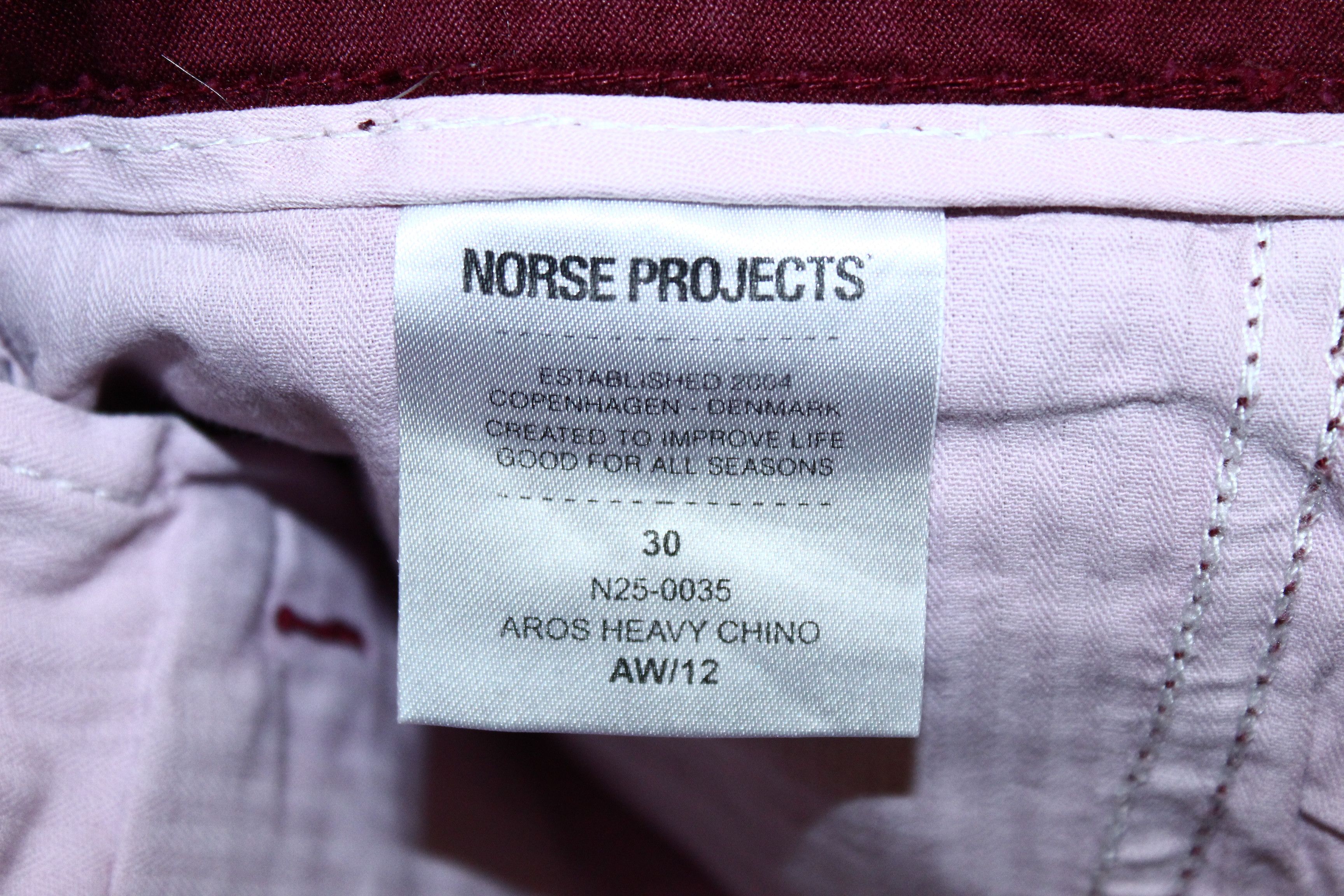 Norse Projects Norse Projects Aros Heavy Chino AW/12 Pants Size US 30 / EU 46 - 5 Thumbnail