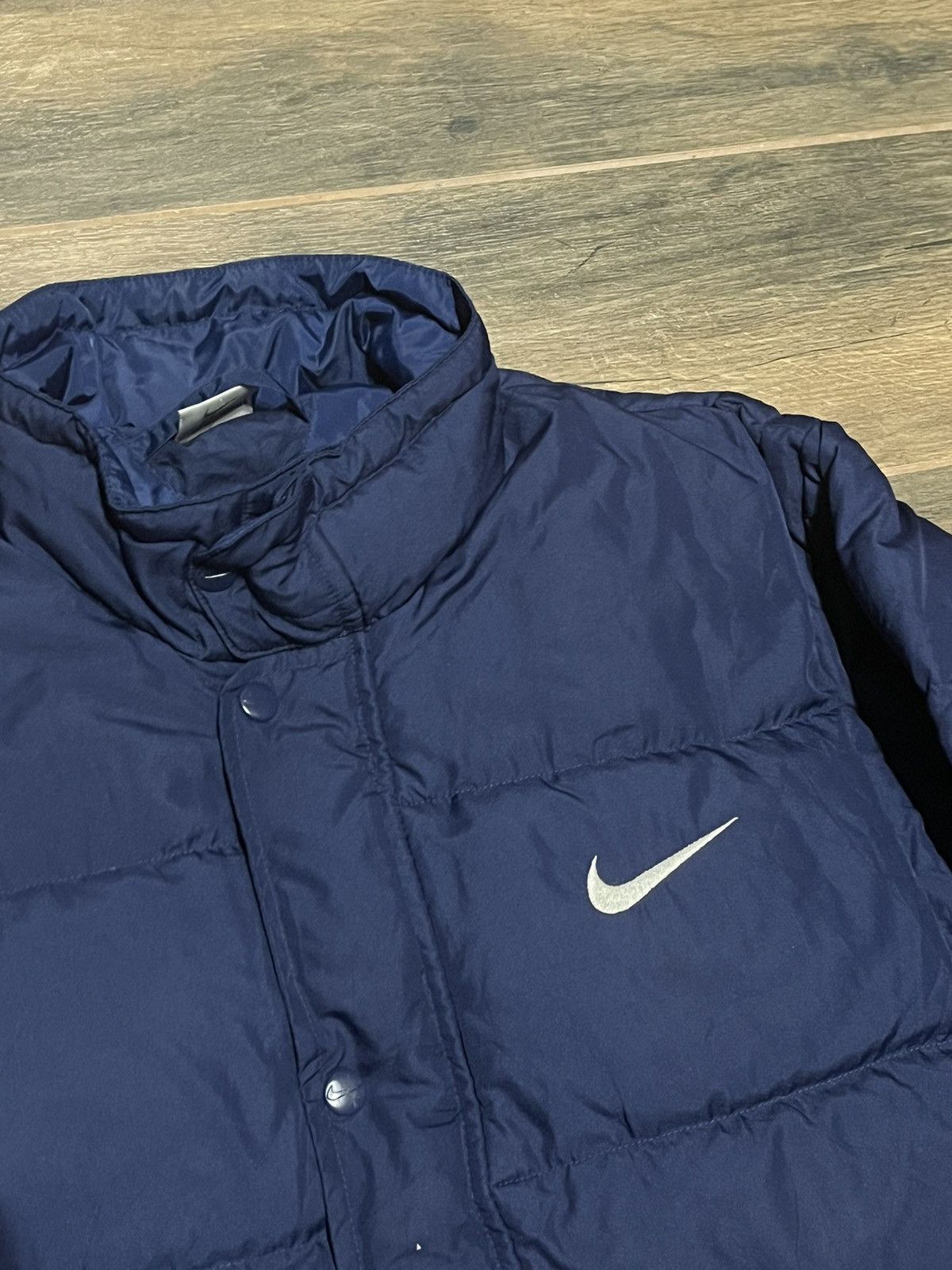Nike × Vintage Nike y2k Puffer Jacket Size US S / EU 44-46 / 1 - 3 Thumbnail