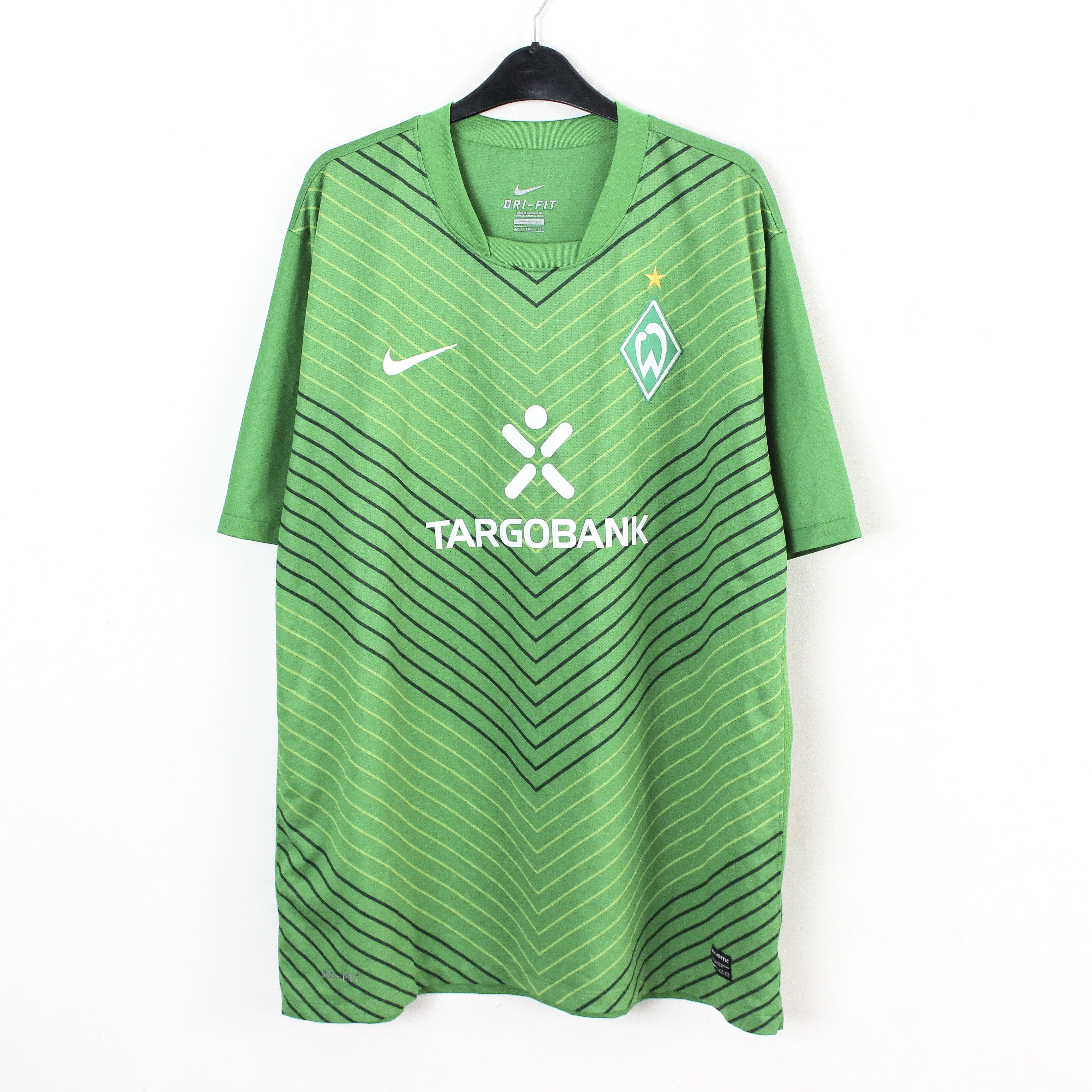 Nike Werder Bremen Mens 2XL Football Home Jersey Shirt 2011 2012 Size US XXL / EU 58 / 5 - 1 Thumbnail