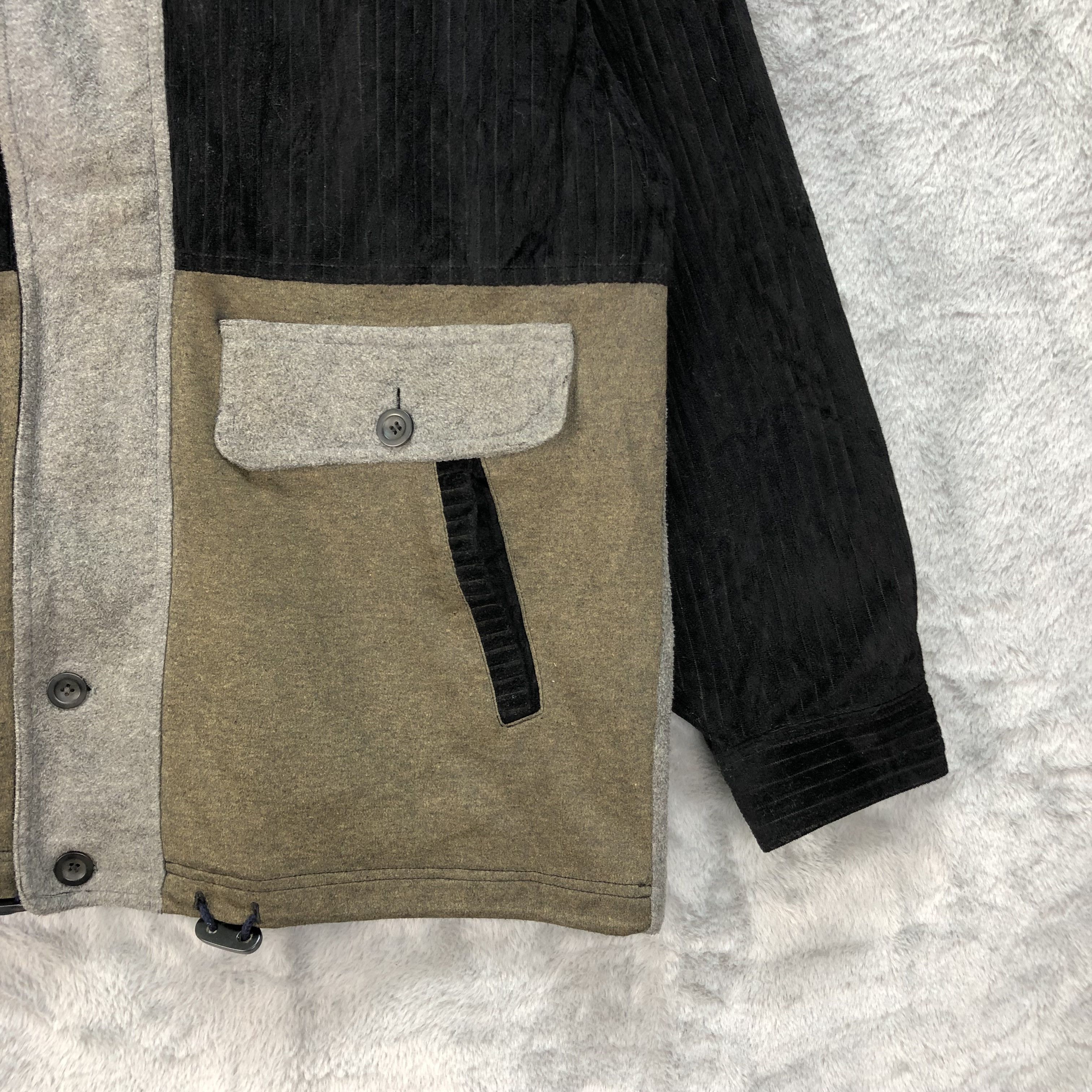 Japanese Brand VINTAGE CALRO VALENTINO HYBRID JACKET #4647-162 Size US L / EU 52-54 / 3 - 5 Thumbnail
