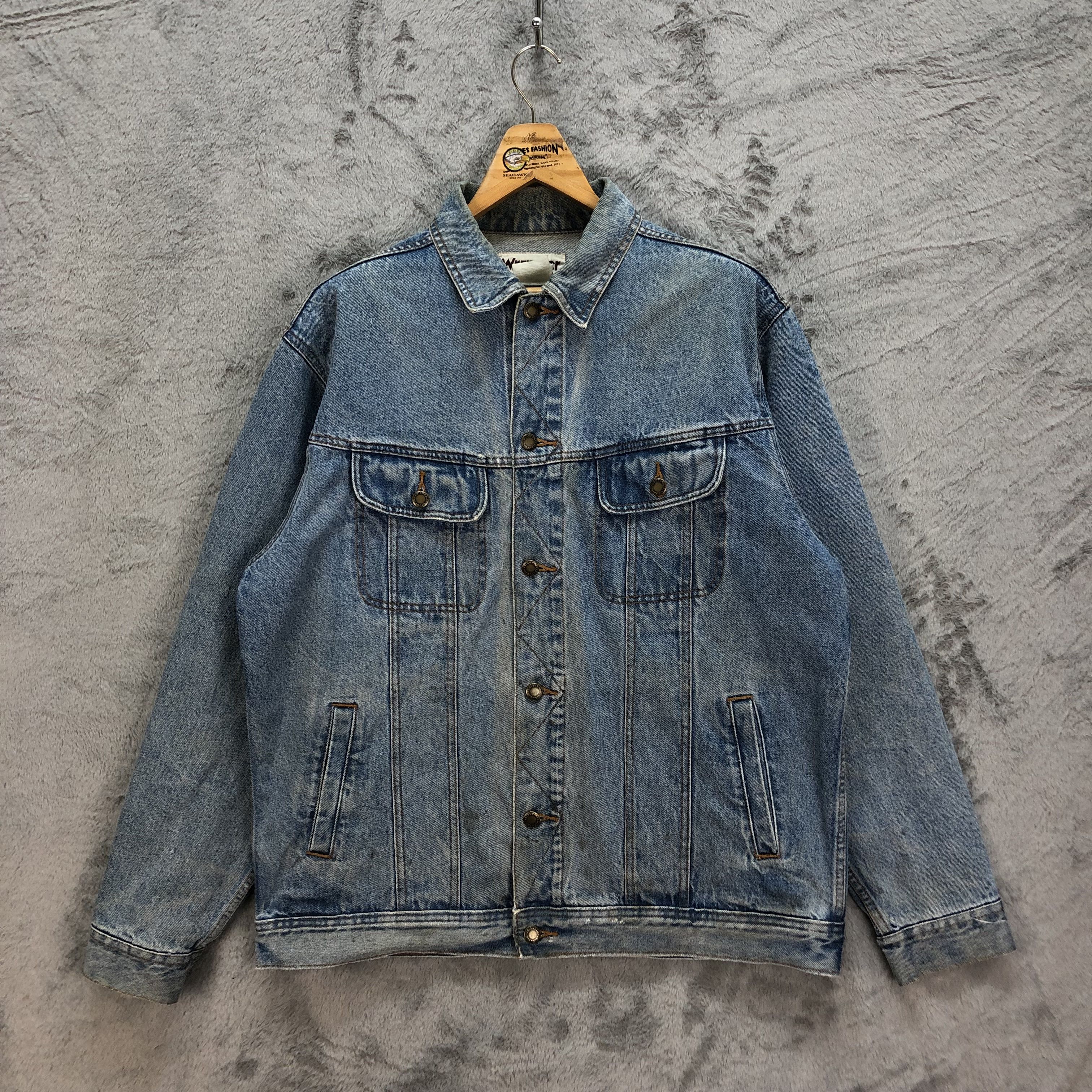 Wrangler WRANGLER DENIM JACKET #6099-45 Size US XL / EU 56 / 4 - 1 Thumbnail