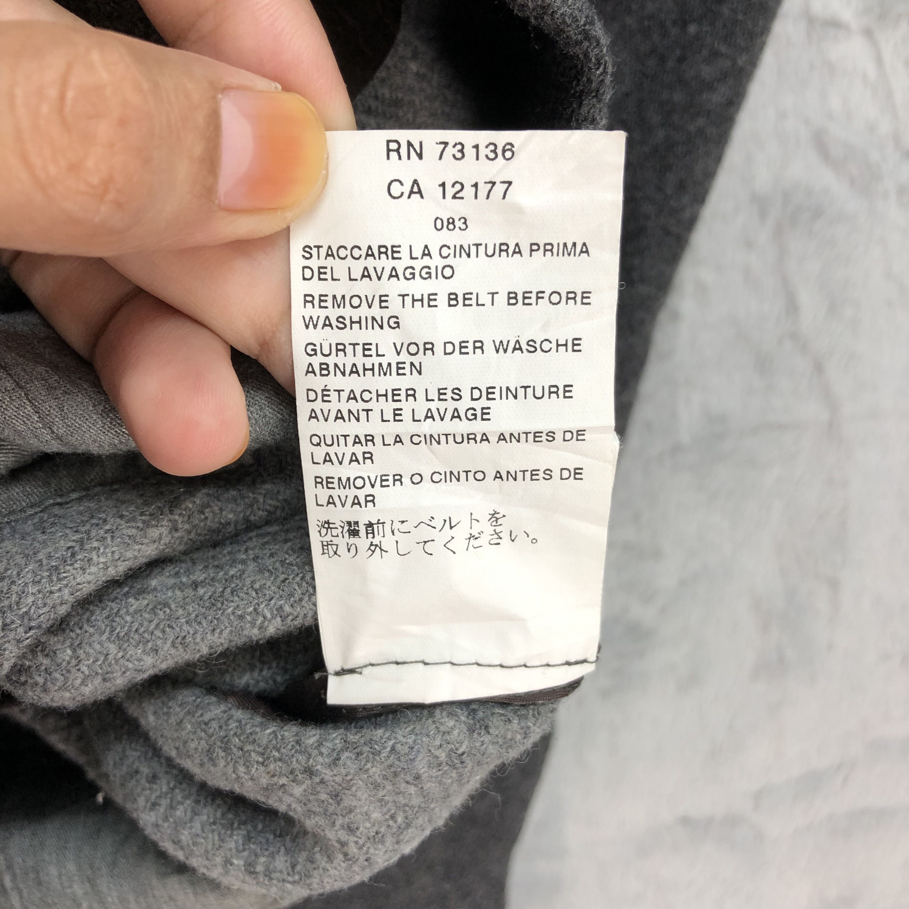 Max Mara Max Mara Wool Long Coat #4562-159 Size M / US 6-8 / IT 42-44 - 11 Thumbnail