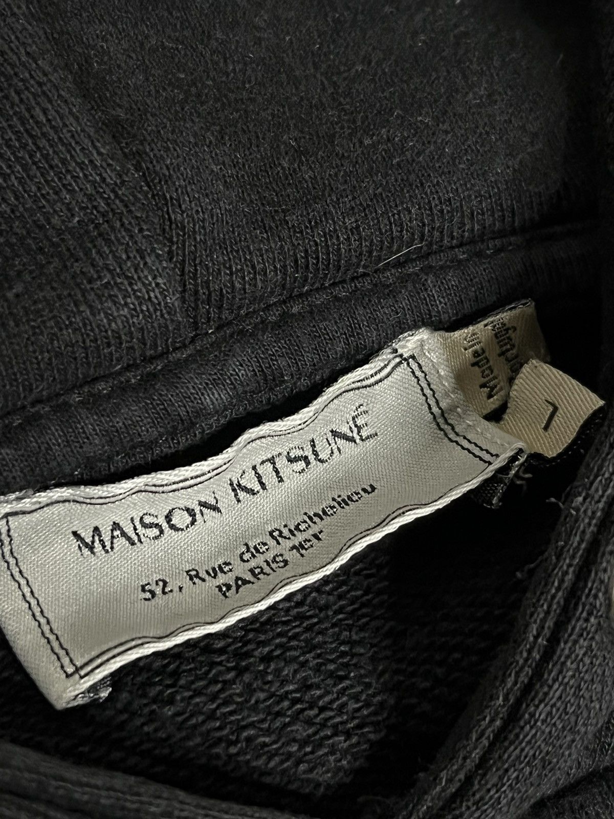 Maison Kitsune Maison Kitsune Fox logo hoodie Size US L / EU 52-54 / 3 - 4 Thumbnail