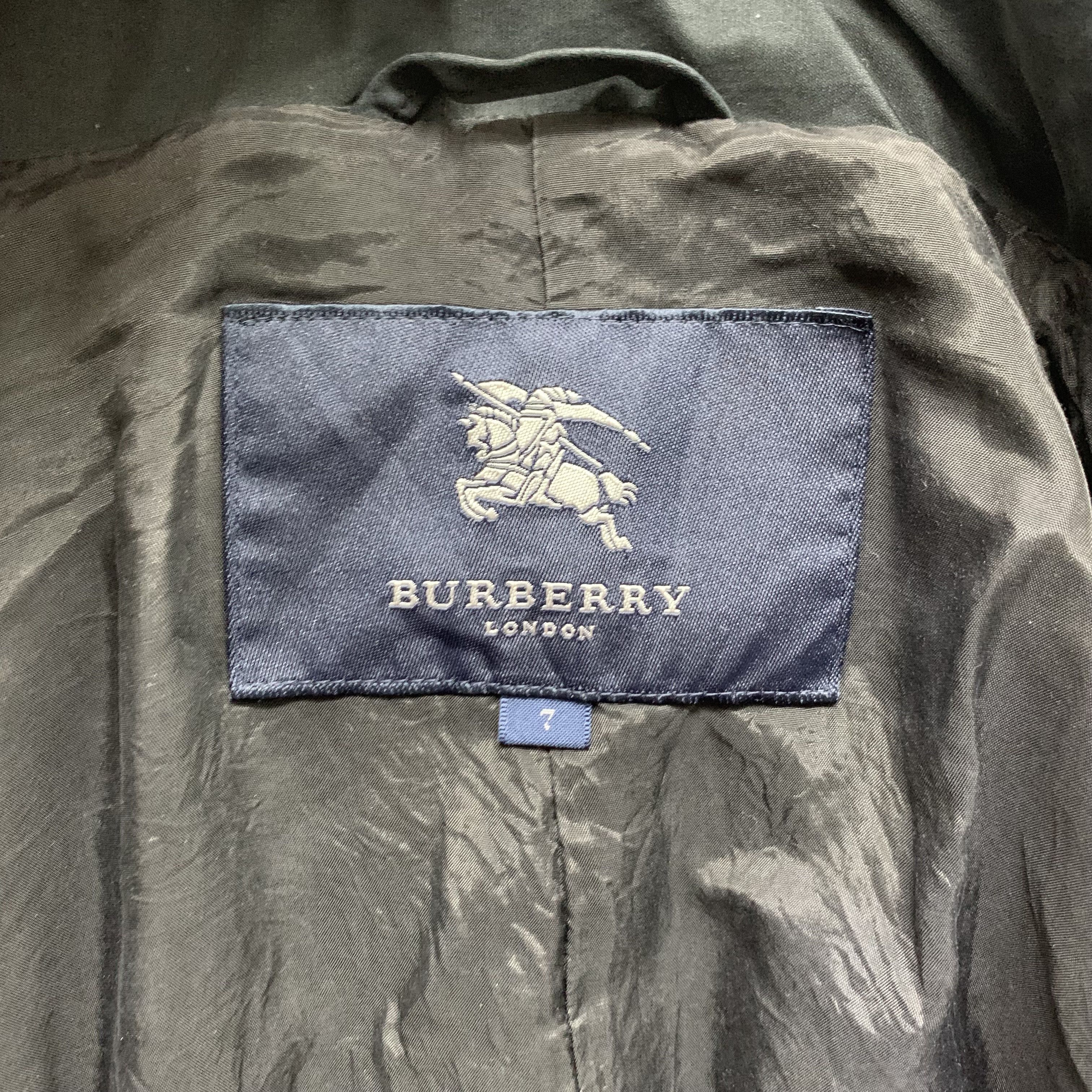 Burberry Burberry London Black Coat Jacket #4348-151 Size US M / EU 48-50 / 2 - 7 Thumbnail