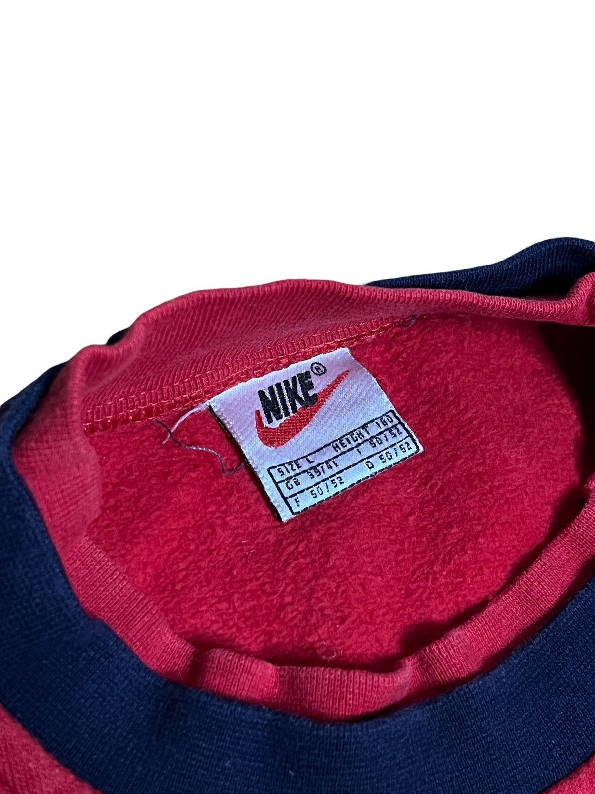 Nike × Vintage vintage nike sweatshirt spellout logo bootleg Size US L / EU 52-54 / 3 - 5 Thumbnail