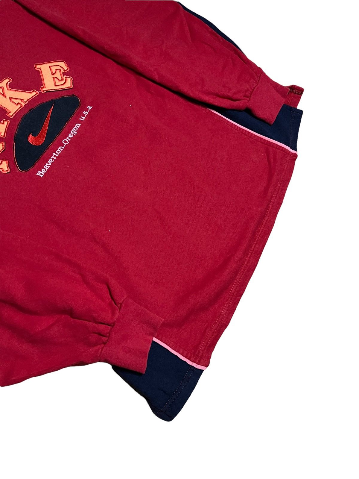 Nike × Vintage vintage nike sweatshirt spellout logo bootleg Size US L / EU 52-54 / 3 - 3 Thumbnail