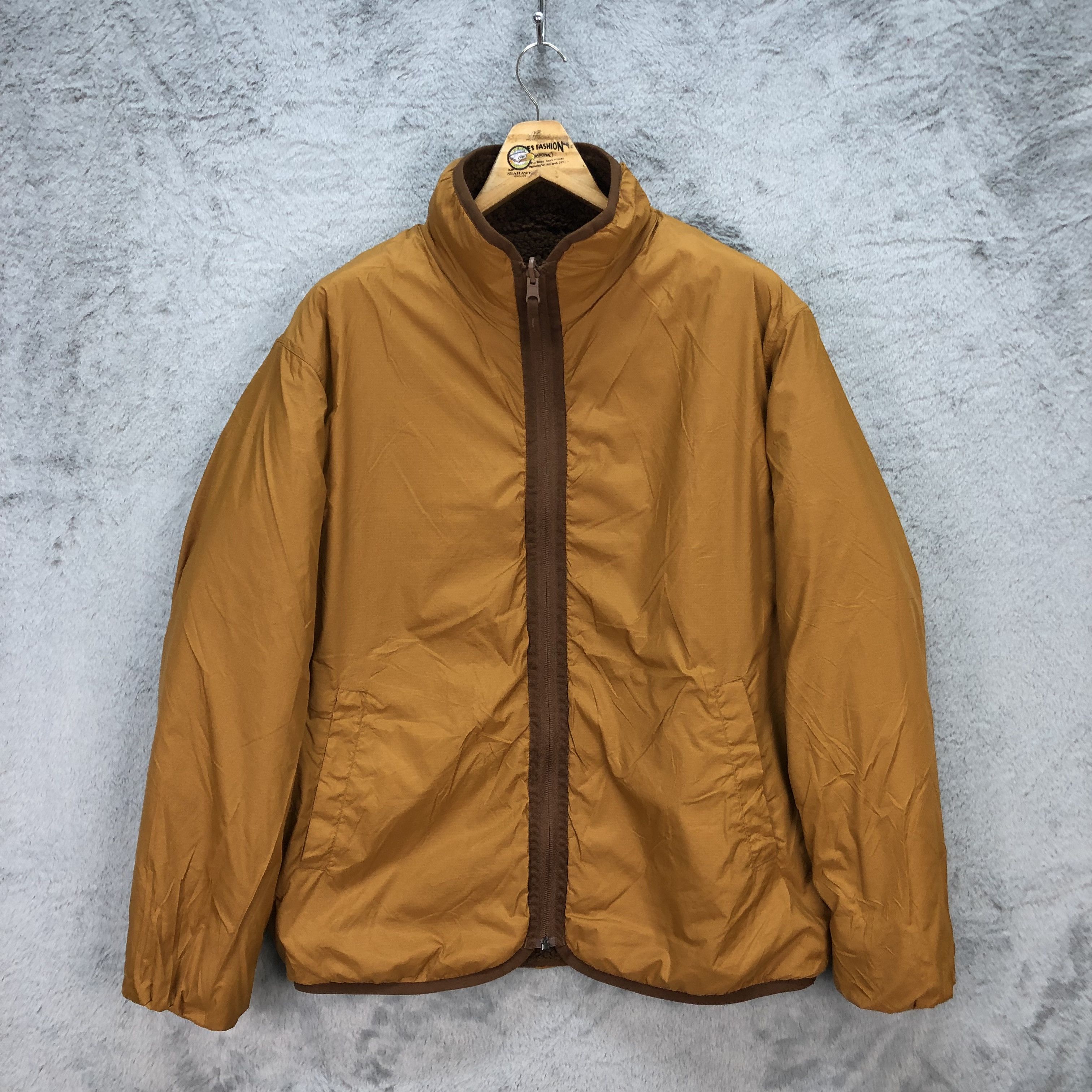 Lemaire × Uniqlo UNIQLO LEMAIRE DEEP PILE REVERSIBLE FLEECE JACKET #5884-212 Size US XL / EU 56 / 4 - 9 Thumbnail