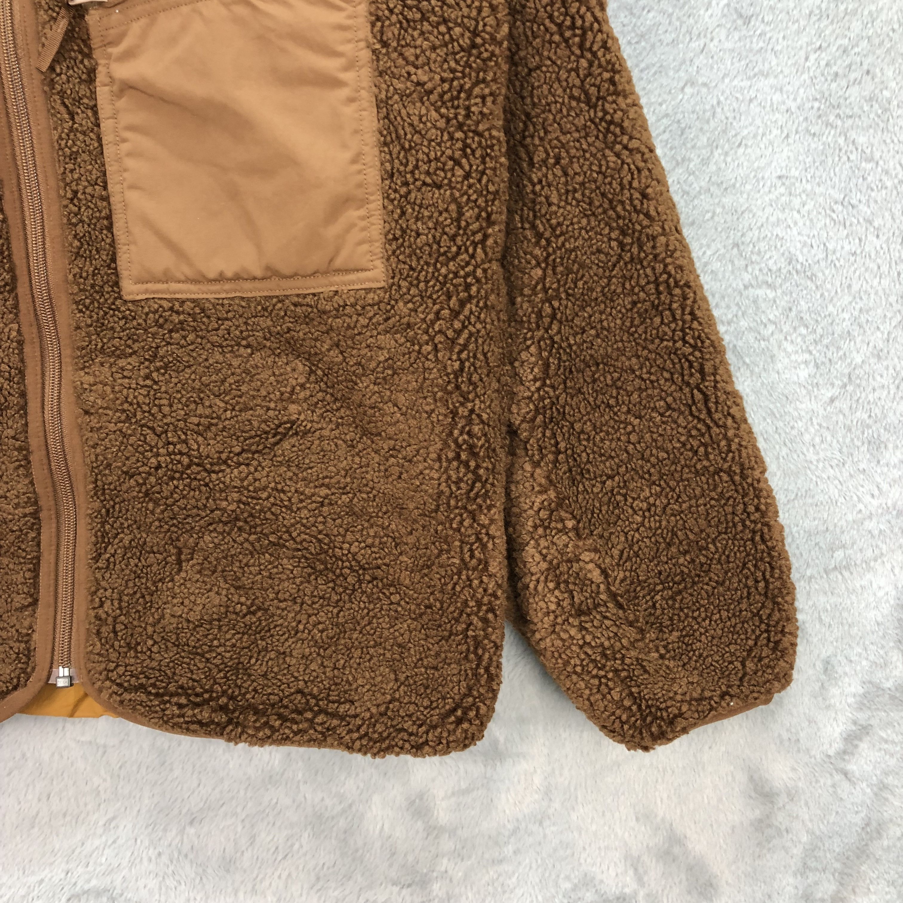 Lemaire × Uniqlo UNIQLO LEMAIRE DEEP PILE REVERSIBLE FLEECE JACKET #5884-212 Size US XL / EU 56 / 4 - 5 Thumbnail