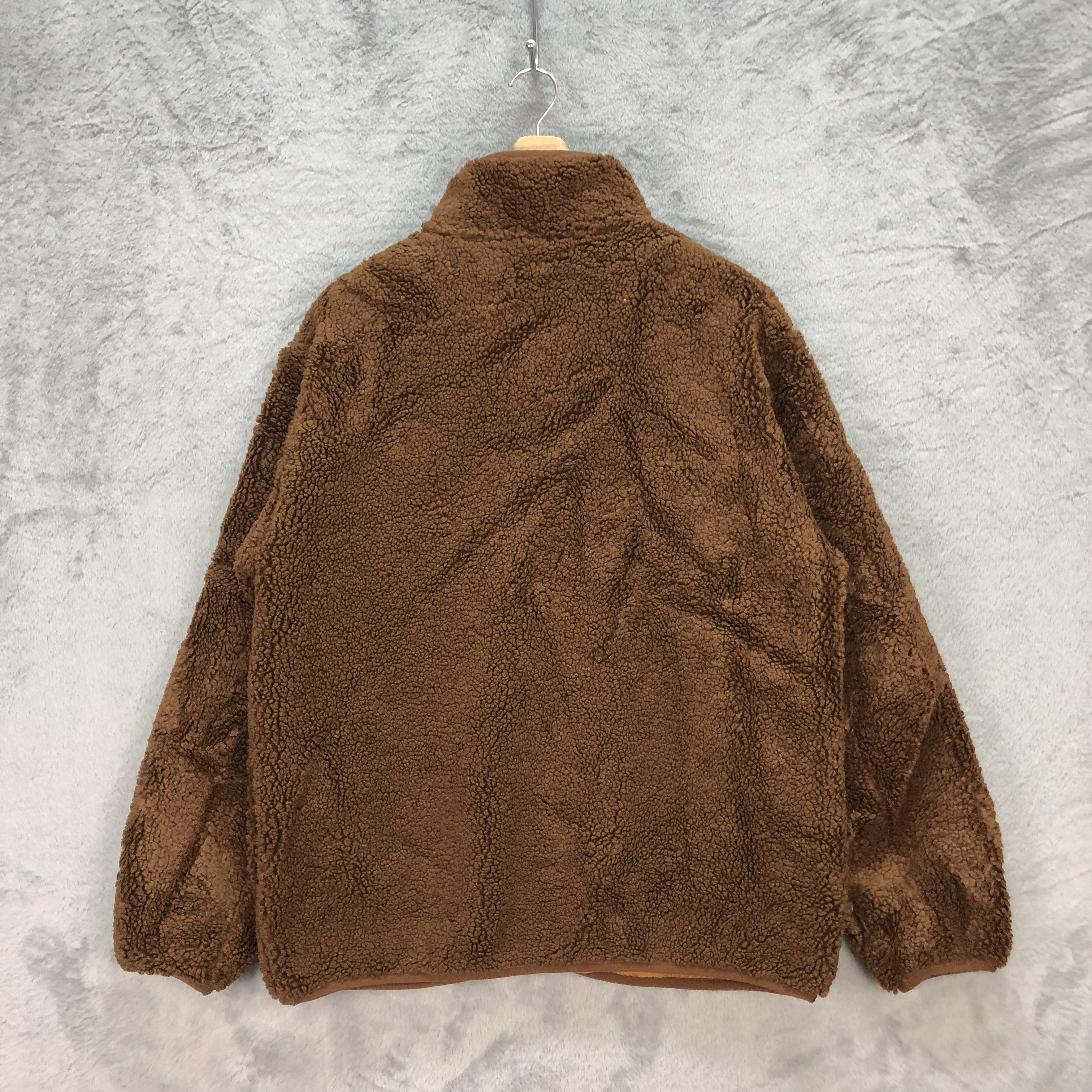 Lemaire × Uniqlo UNIQLO LEMAIRE DEEP PILE REVERSIBLE FLEECE JACKET #5884-212 Size US XL / EU 56 / 4 - 6 Thumbnail