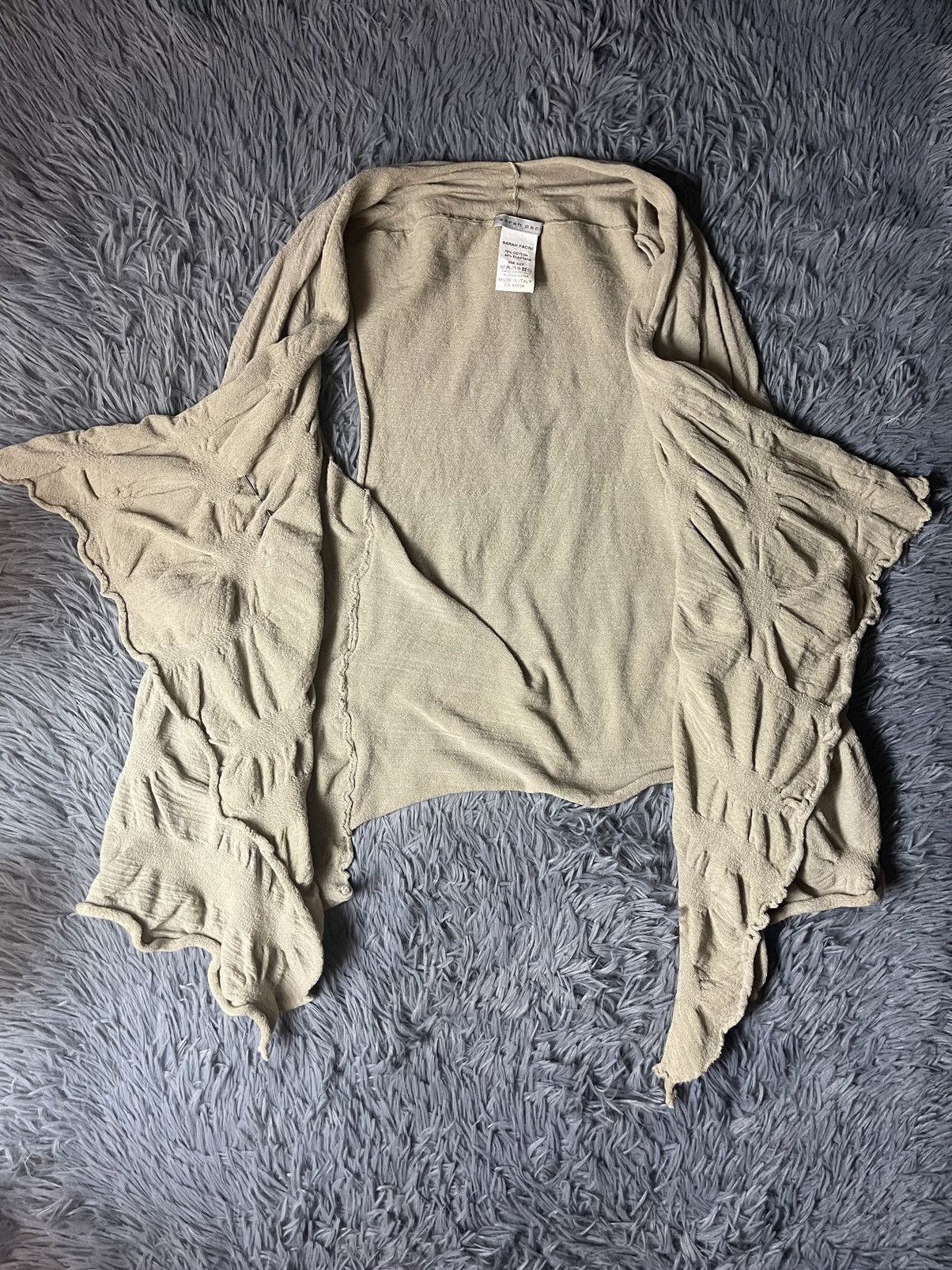 Sarah Pacini × Vintage Sarah Paccini avant garde vest 00s vintage Size ONE SIZE - 4 Thumbnail